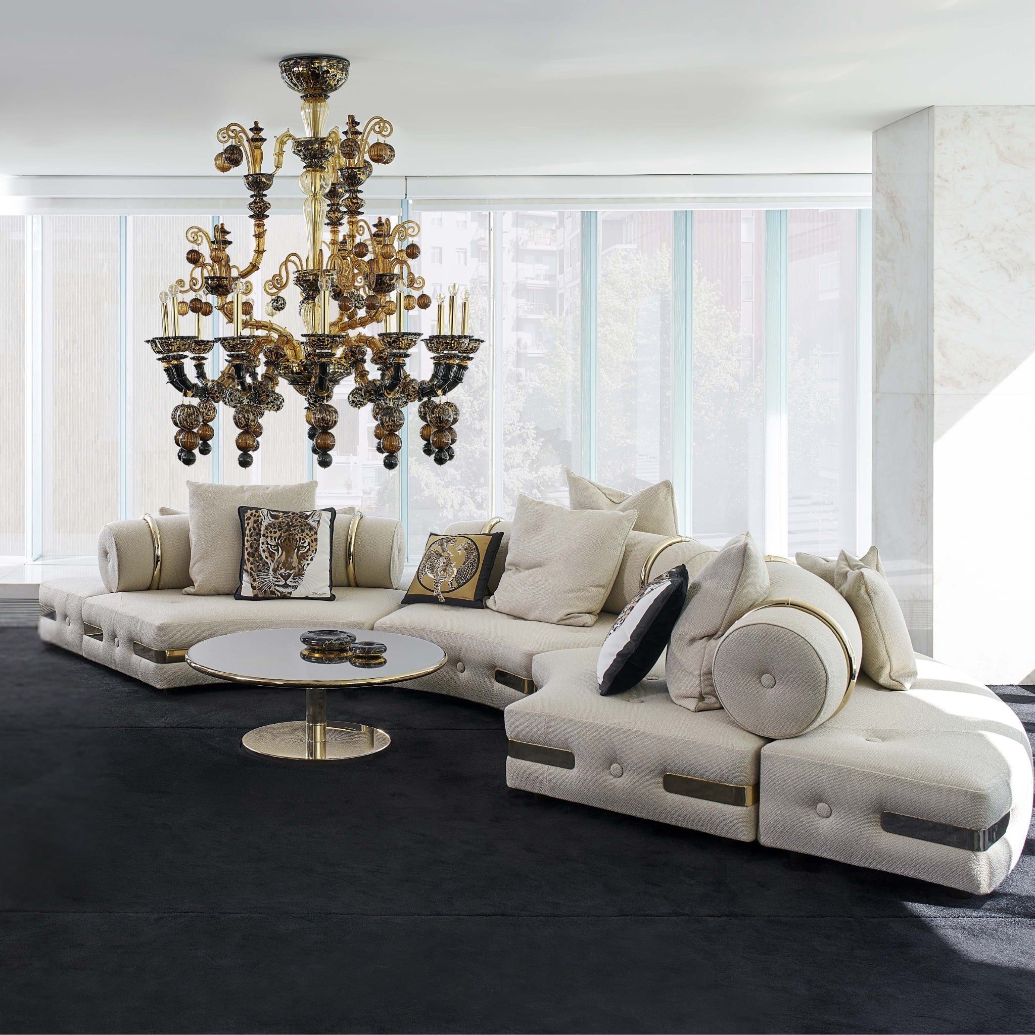 Canapé modulaire Gardenia Lite de Dolce & Gabbana Casa