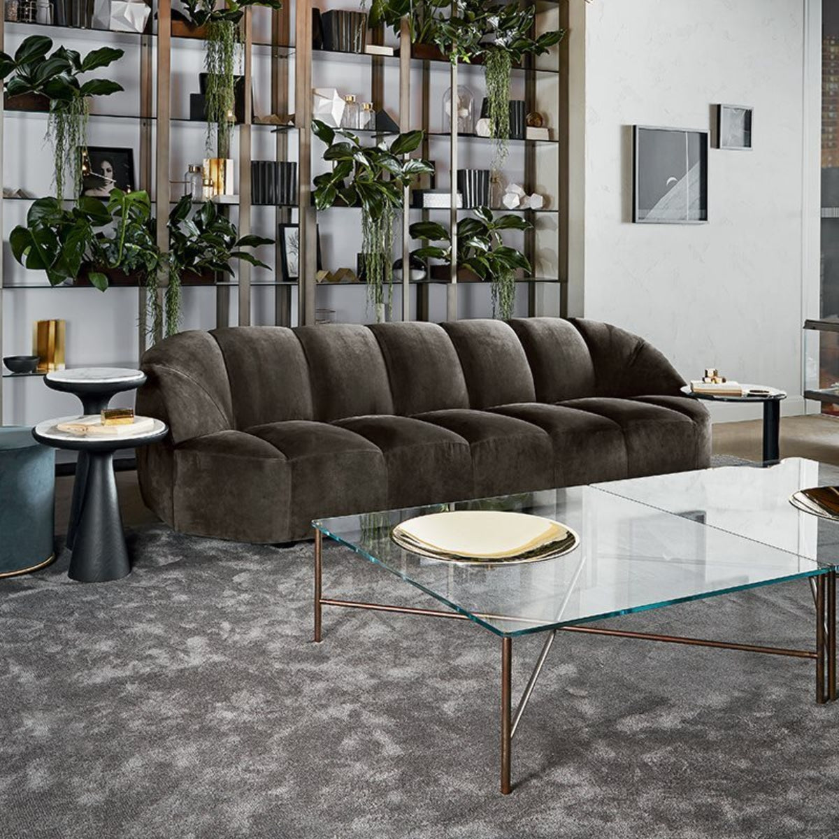 Table basse Golden Moon par Gallotti&Radice