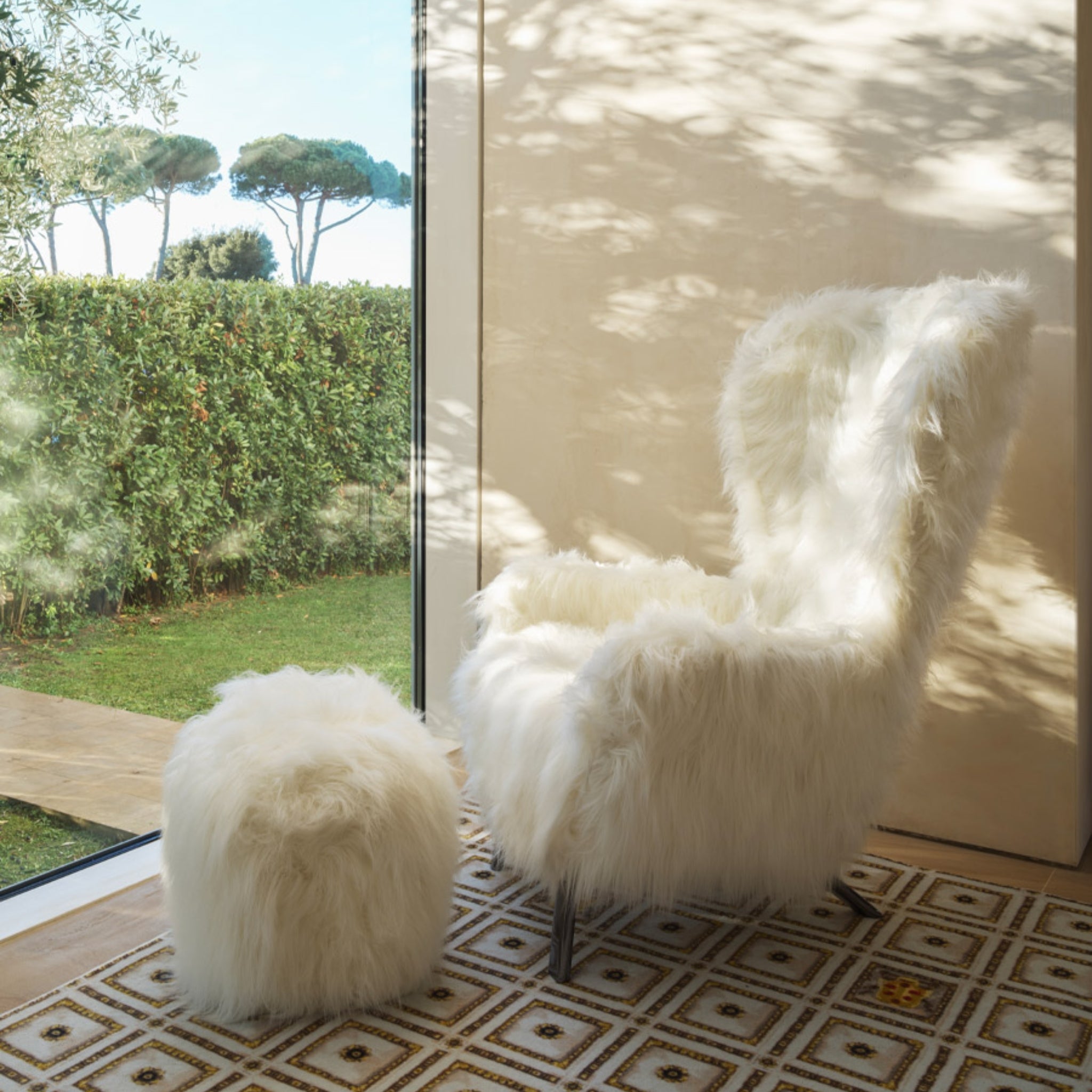 Fauteuil Guelfo fur de Opinion Ciatti