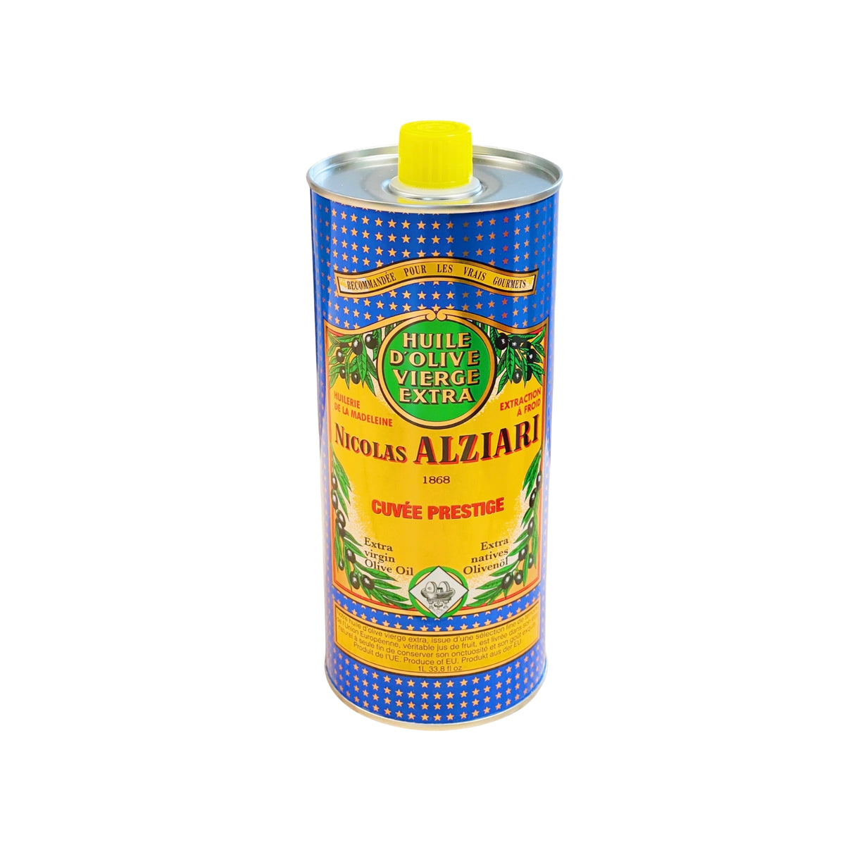 Huile d’olive vierge extra Prestige de Nicolas Alziari