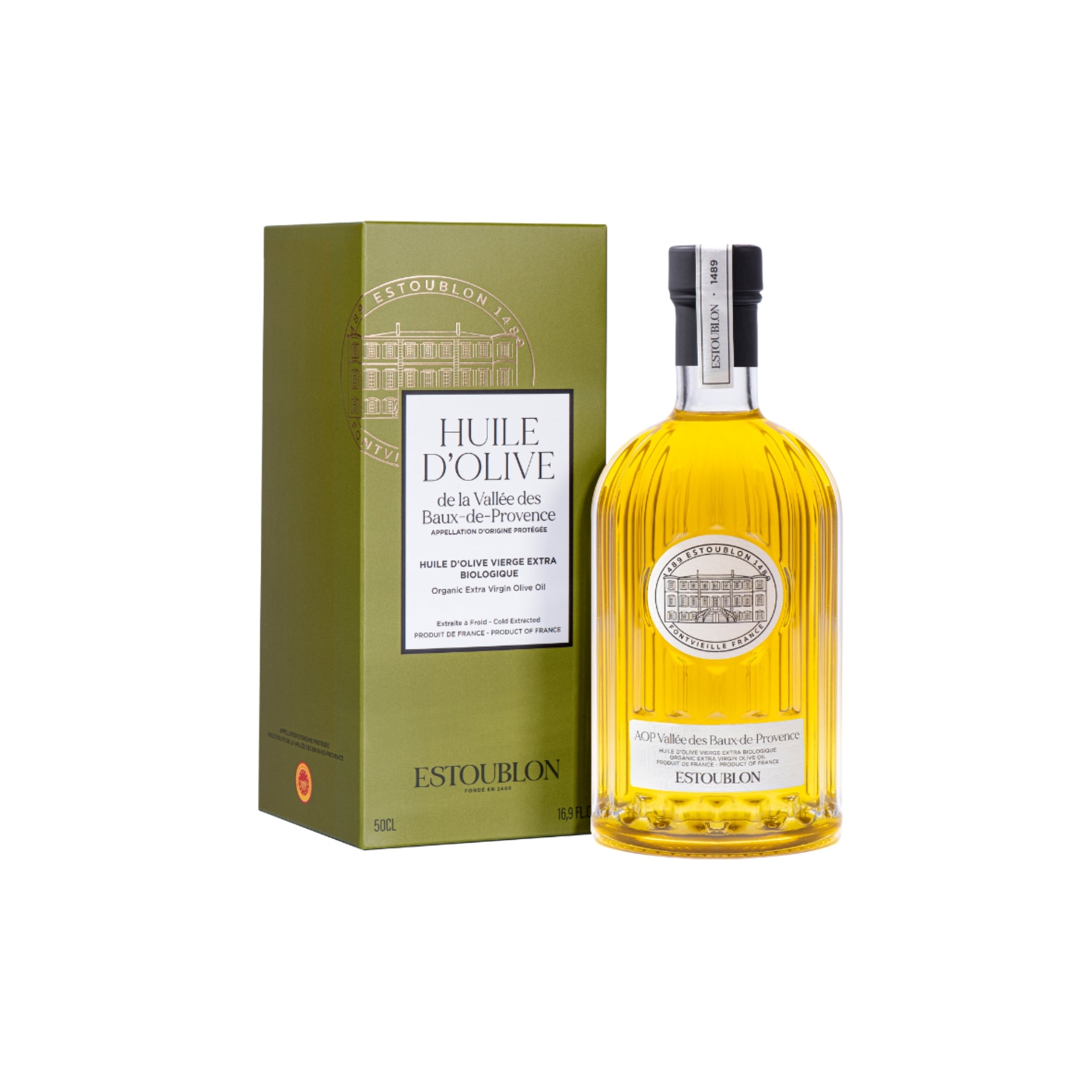 Huile d'olive vierge extra biologique AOP Vallée des Baux-de-Provence de Estoublon