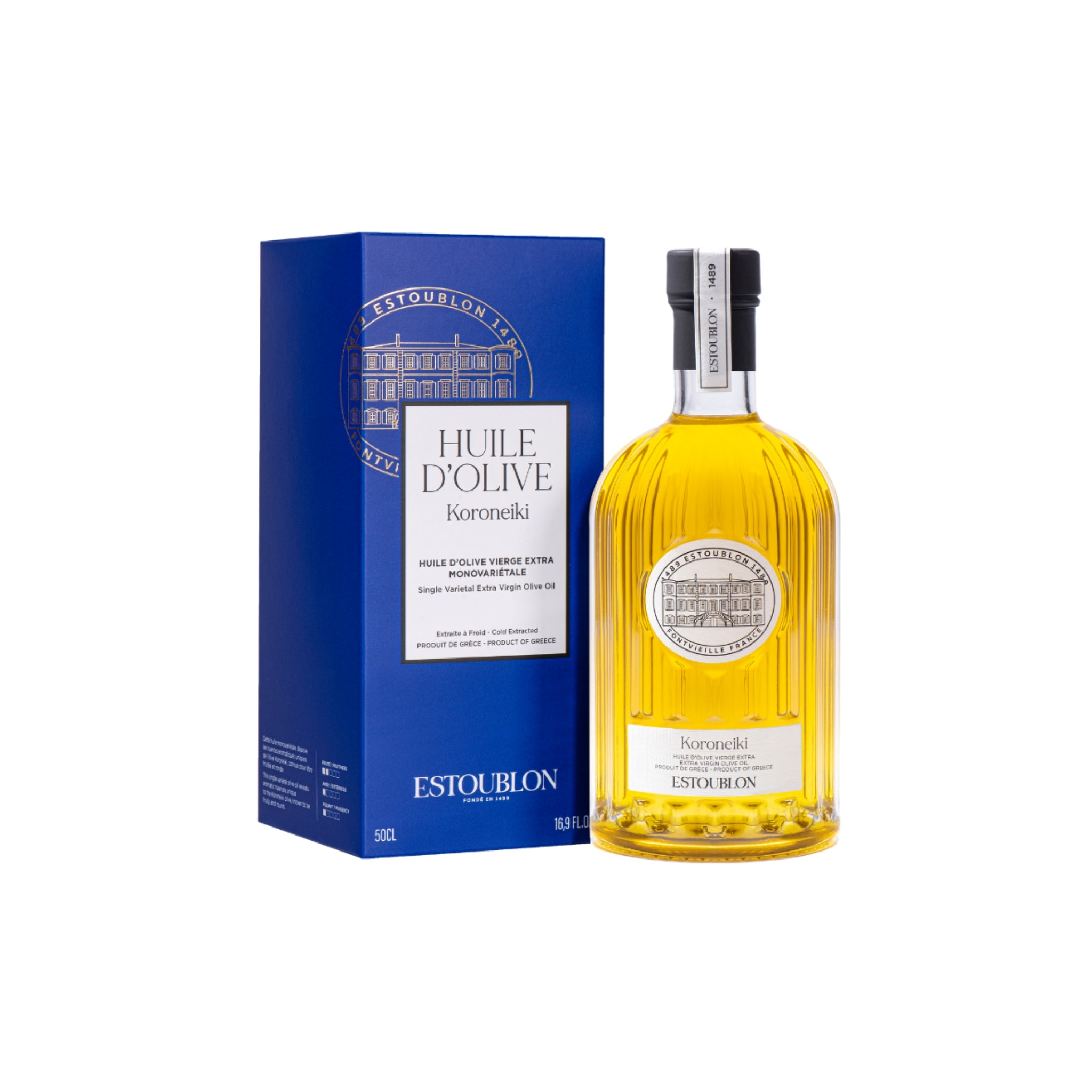 Huile d’olive vierge extra Koroneiki de Estoublon