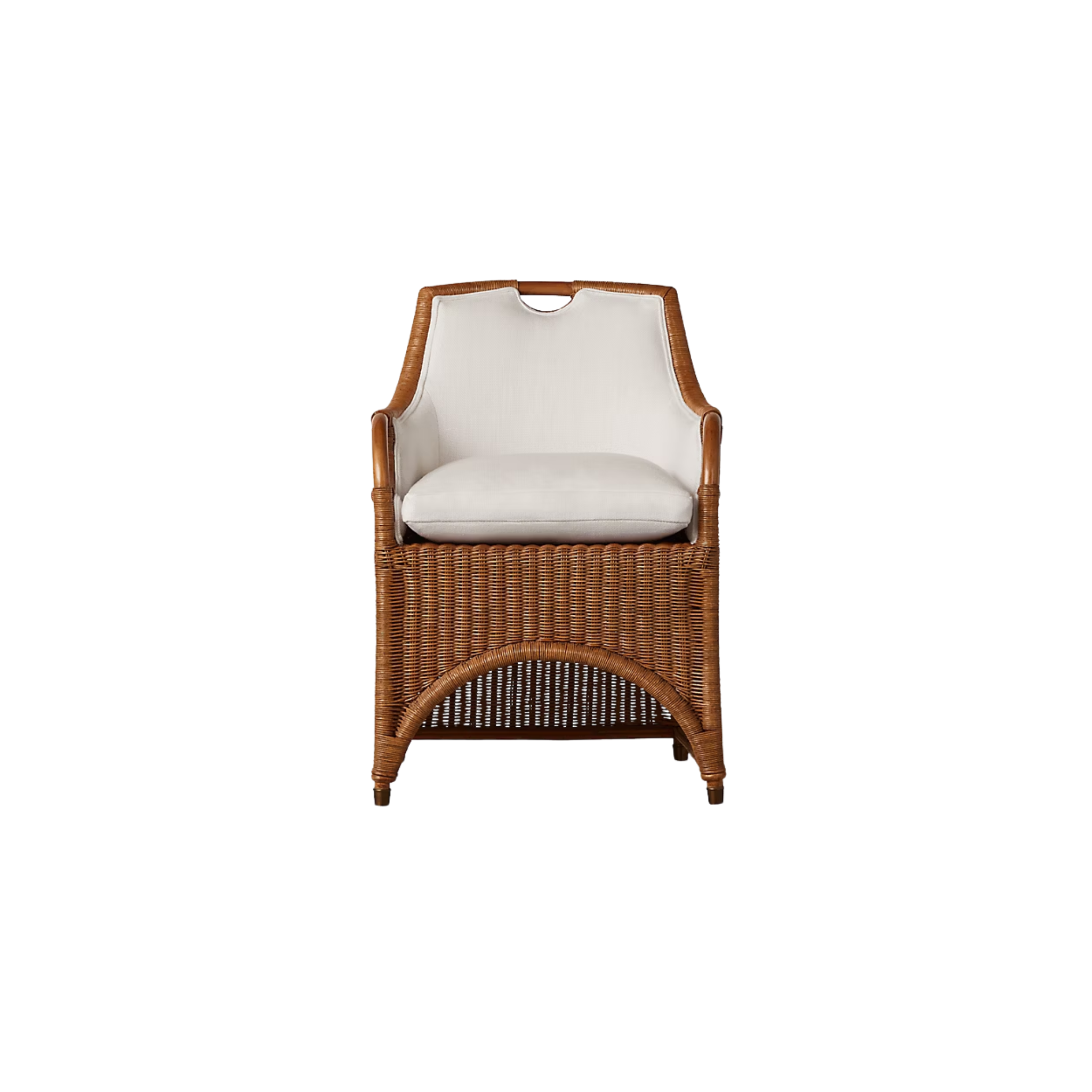 Chaise de repas Jamaica en osier tressé | Maison Territo