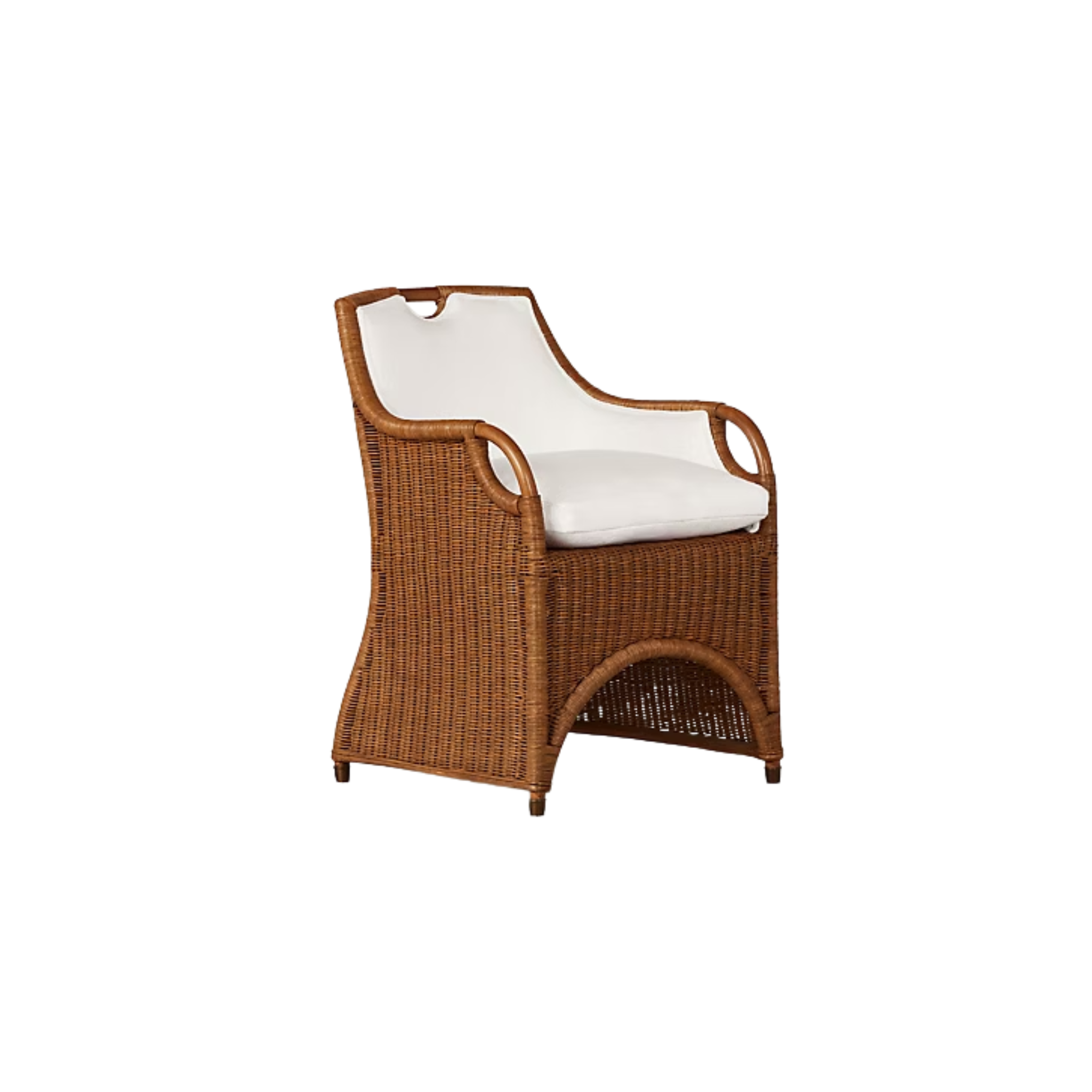 Chaise de repas Jamaica en osier tressé | Maison Territo