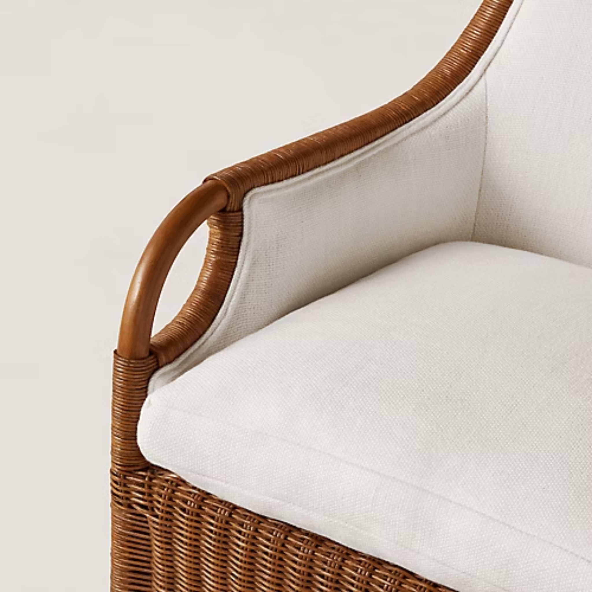 Chaise de repas Jamaica en osier tressé | Maison Territo