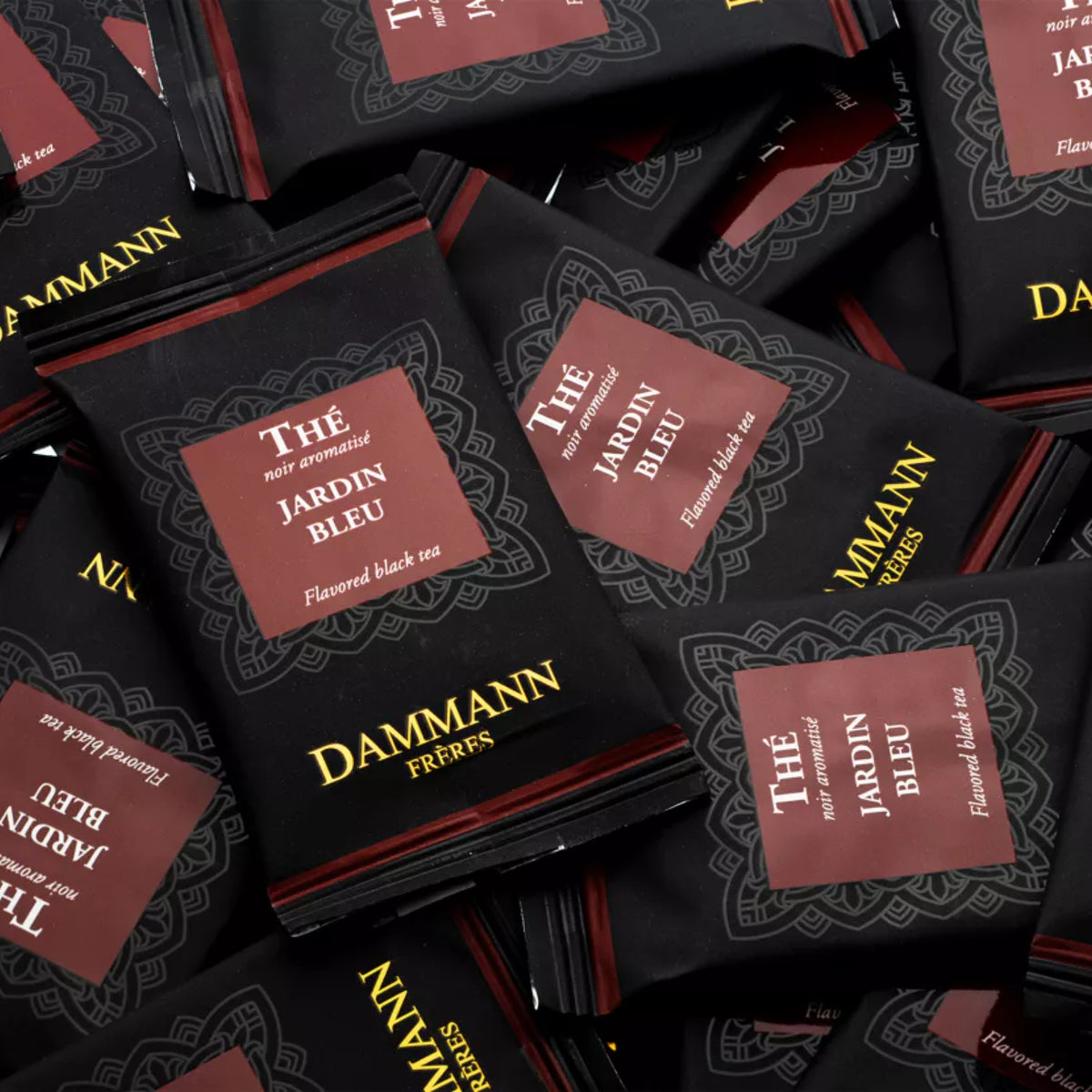Jardin Bleu Boîte 24 Sachets Enveloppés de Dammann Frères