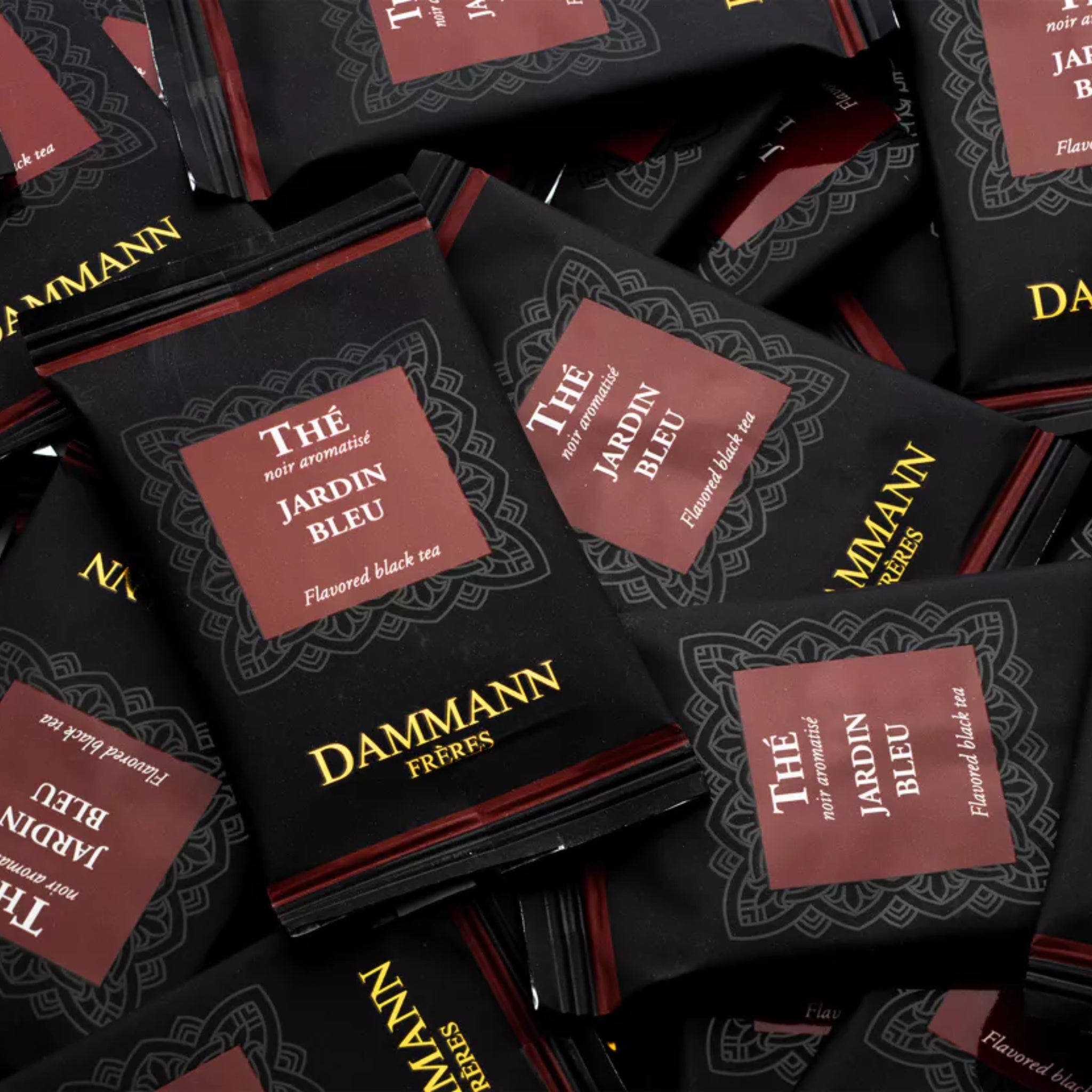 Jardin Bleu Boîte 24 Sachets Enveloppés de Dammann Frères