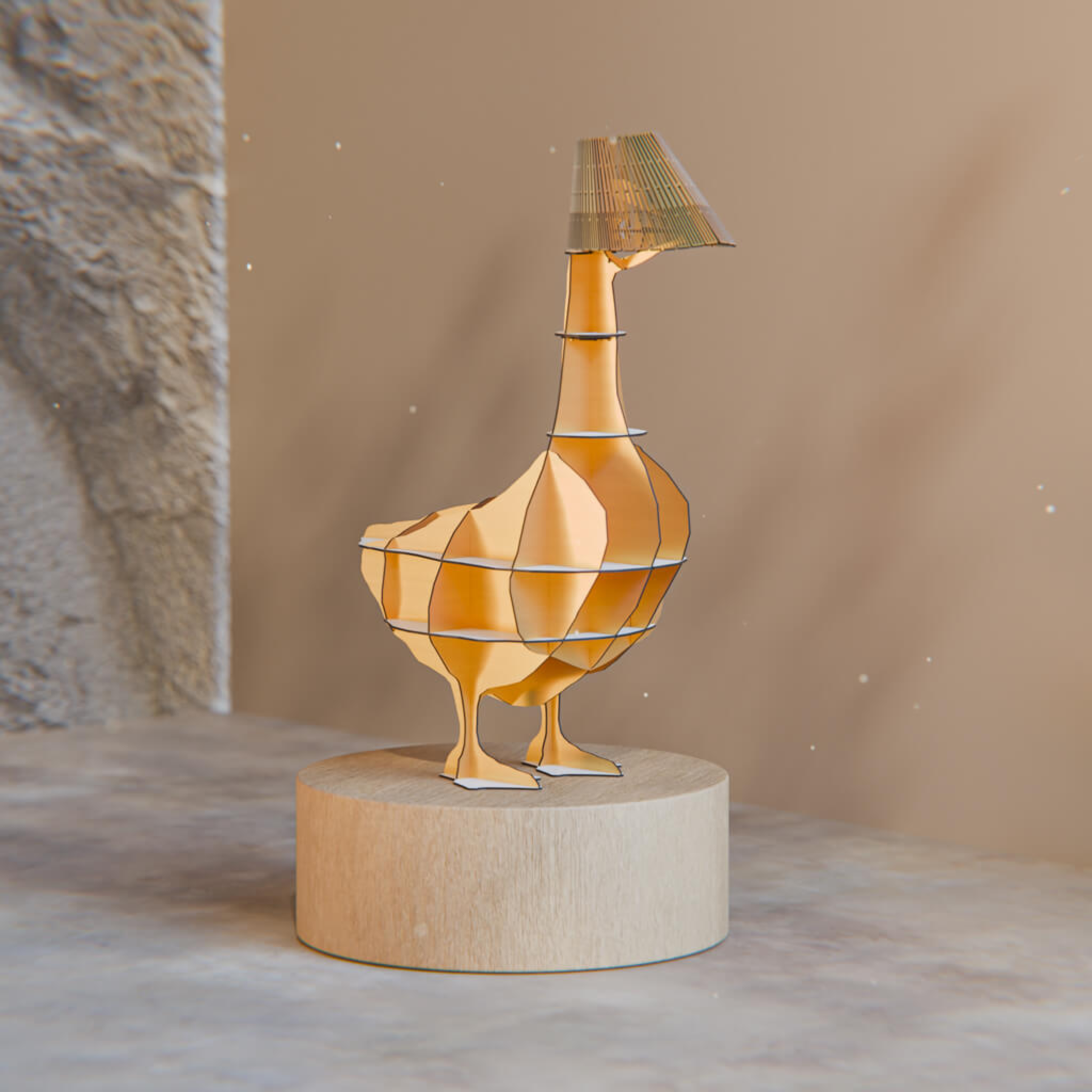 Lampe Junon Gold de Ibride | Maison Territo
