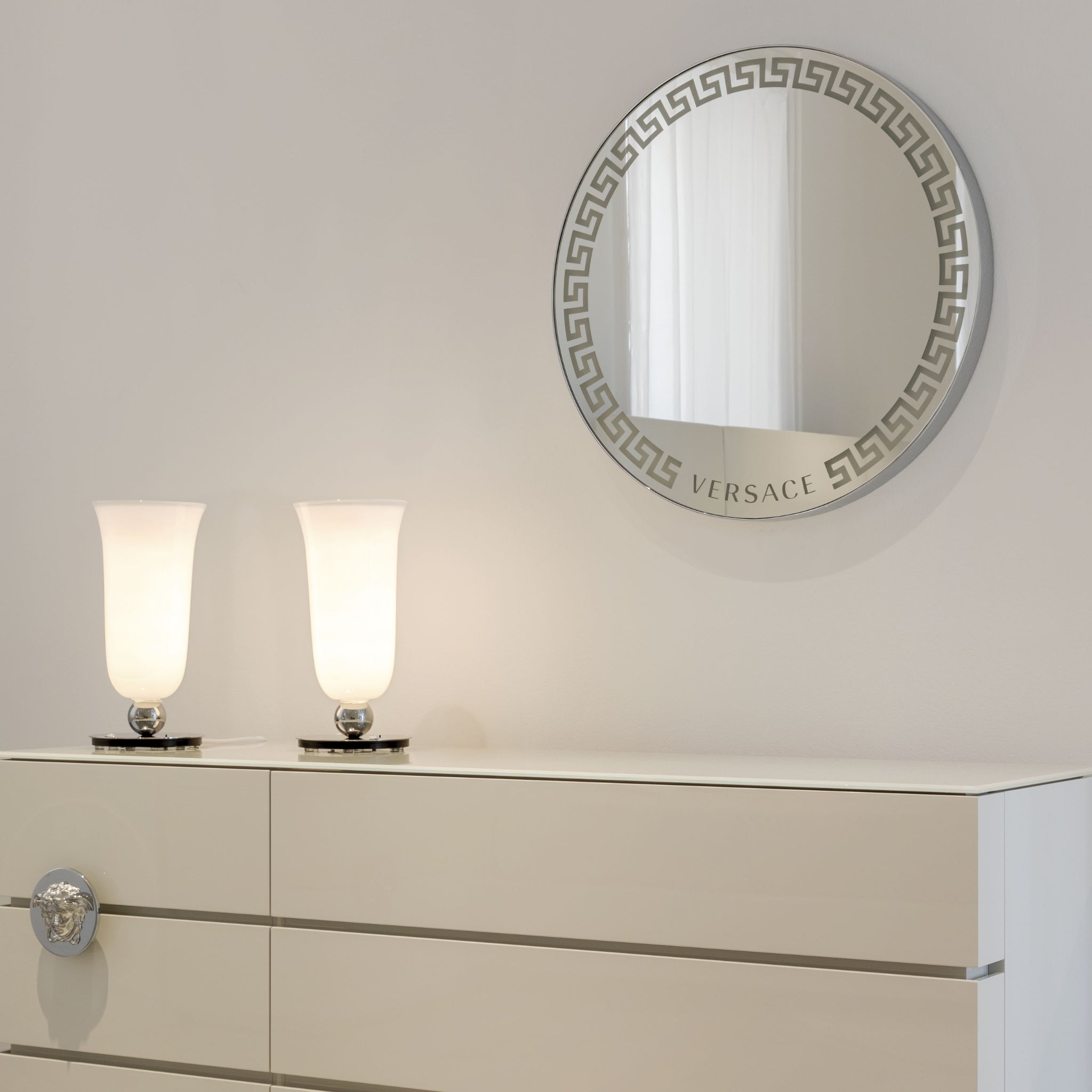 Miroir La Greca Crystal de Versace Home