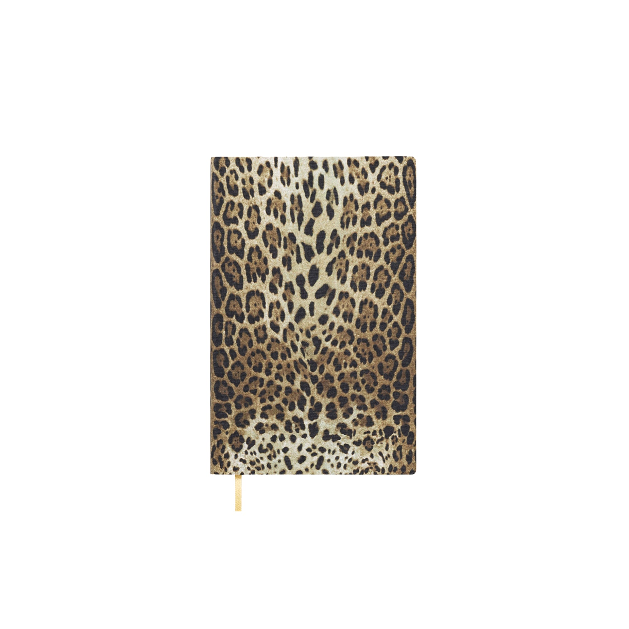 Carnet leopardo à couverture en cuir de Dolce & Gabbana Casa