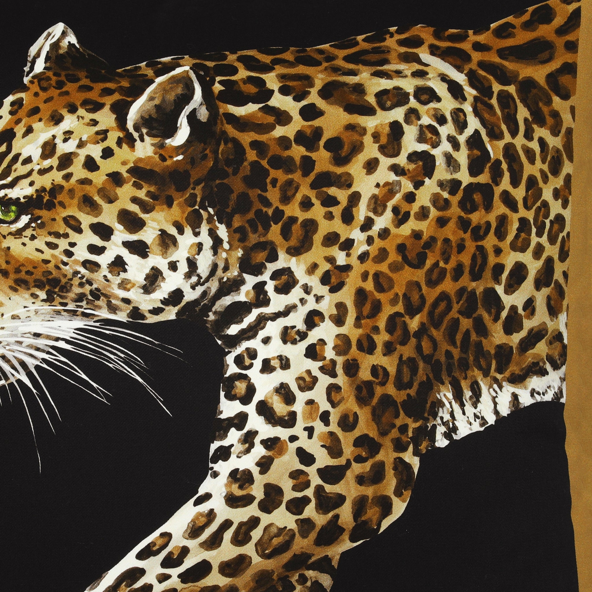 Coussin en toile Leopardo de Dolce & Gabbana Casa