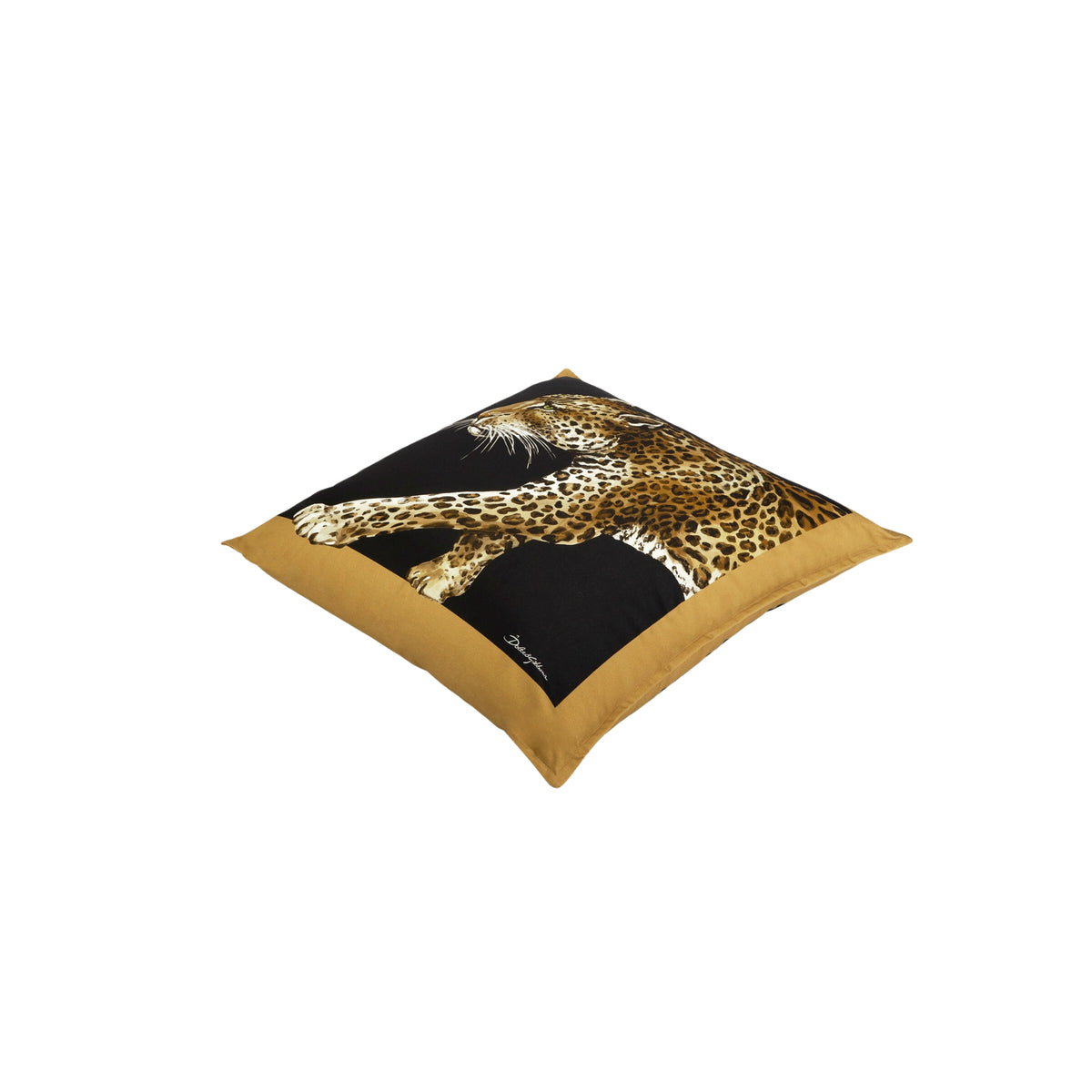 Coussin en toile Leopardo de Dolce & Gabbana Casa