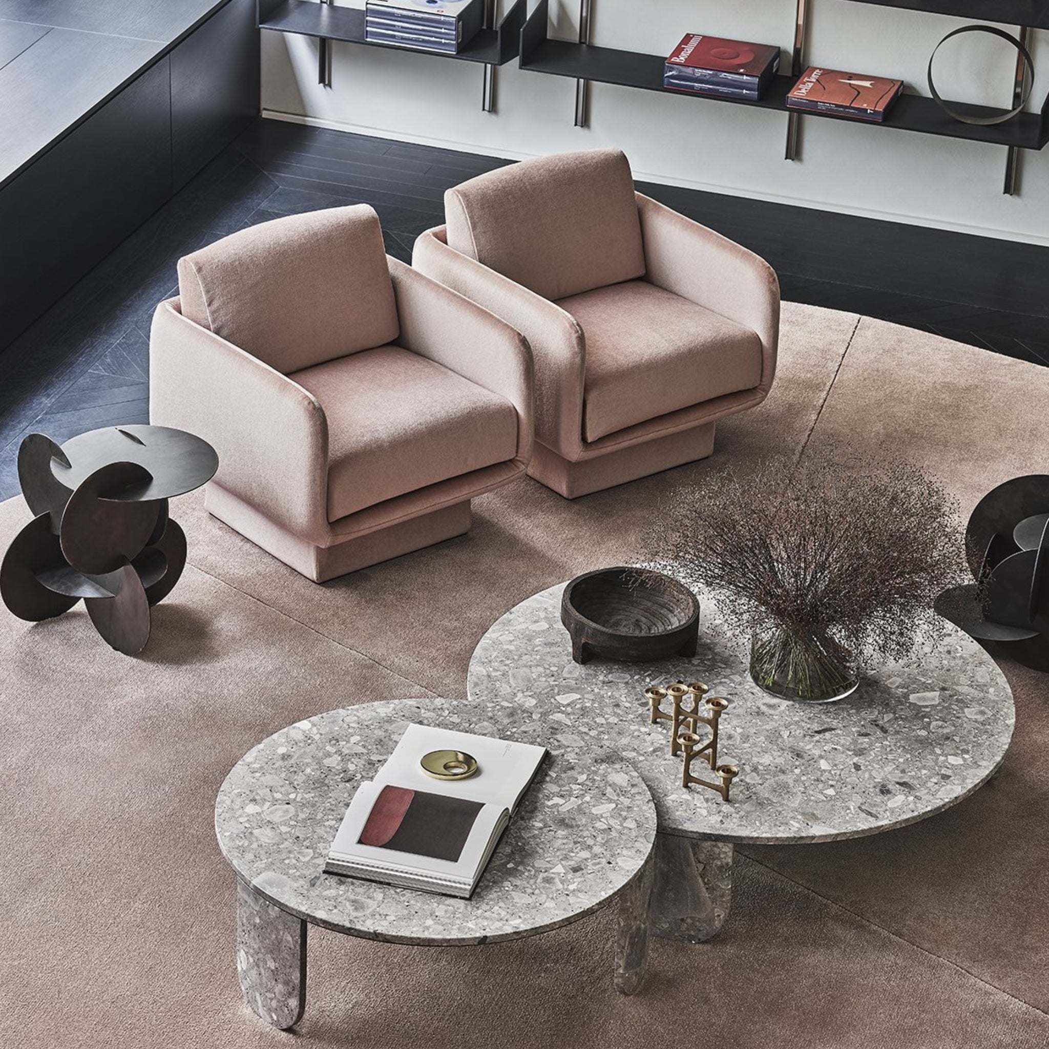 Fauteuil Lilas par Gallotti&Radice