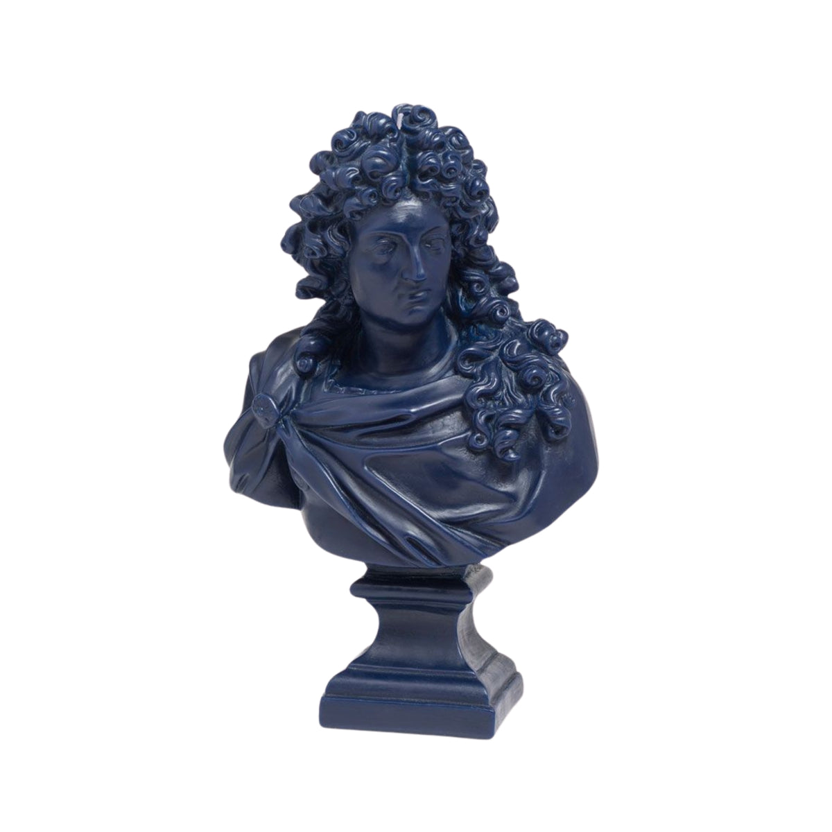 Bougie Louis XIV Bleu Marine de Trudon - Maison Territo