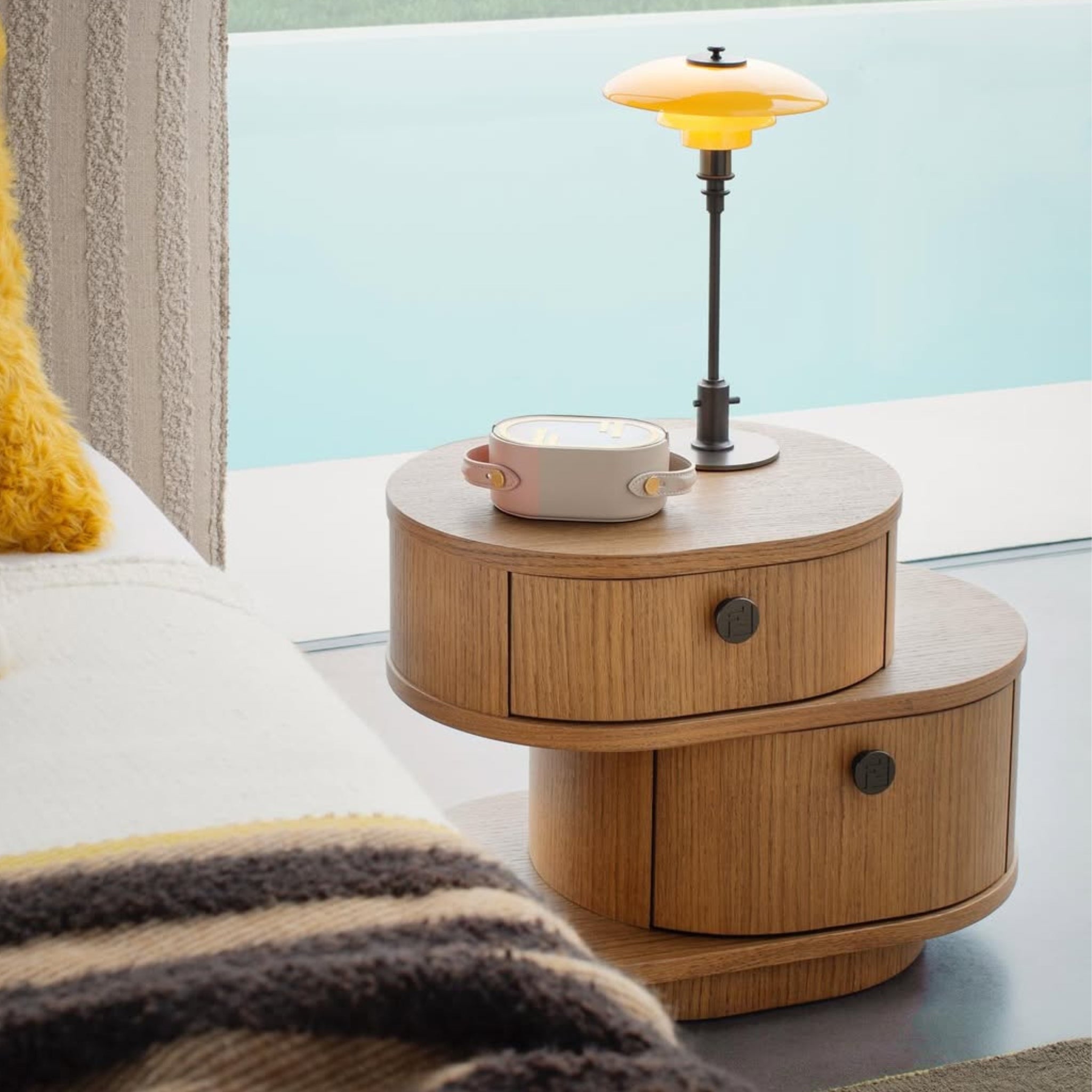 Maglia bedside table by Fendi Casa | Maison Territo