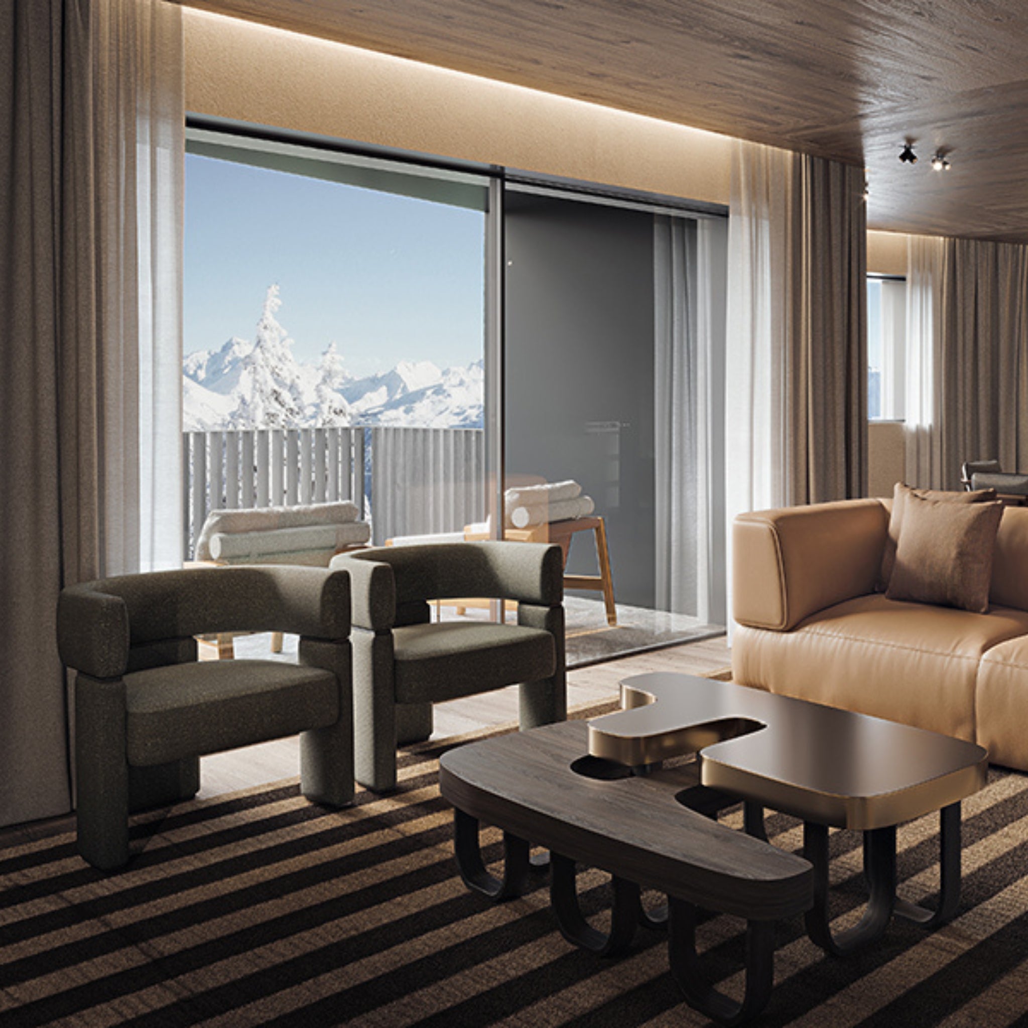 Fauteuil Margaret de Fendi Casa