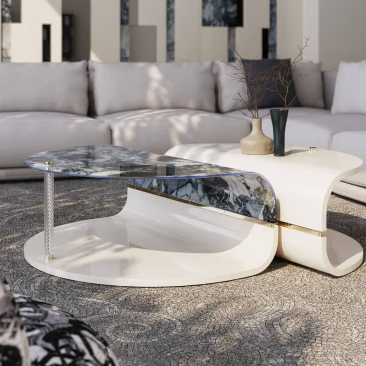 Table basse Mars de SICIS | Maison Territo