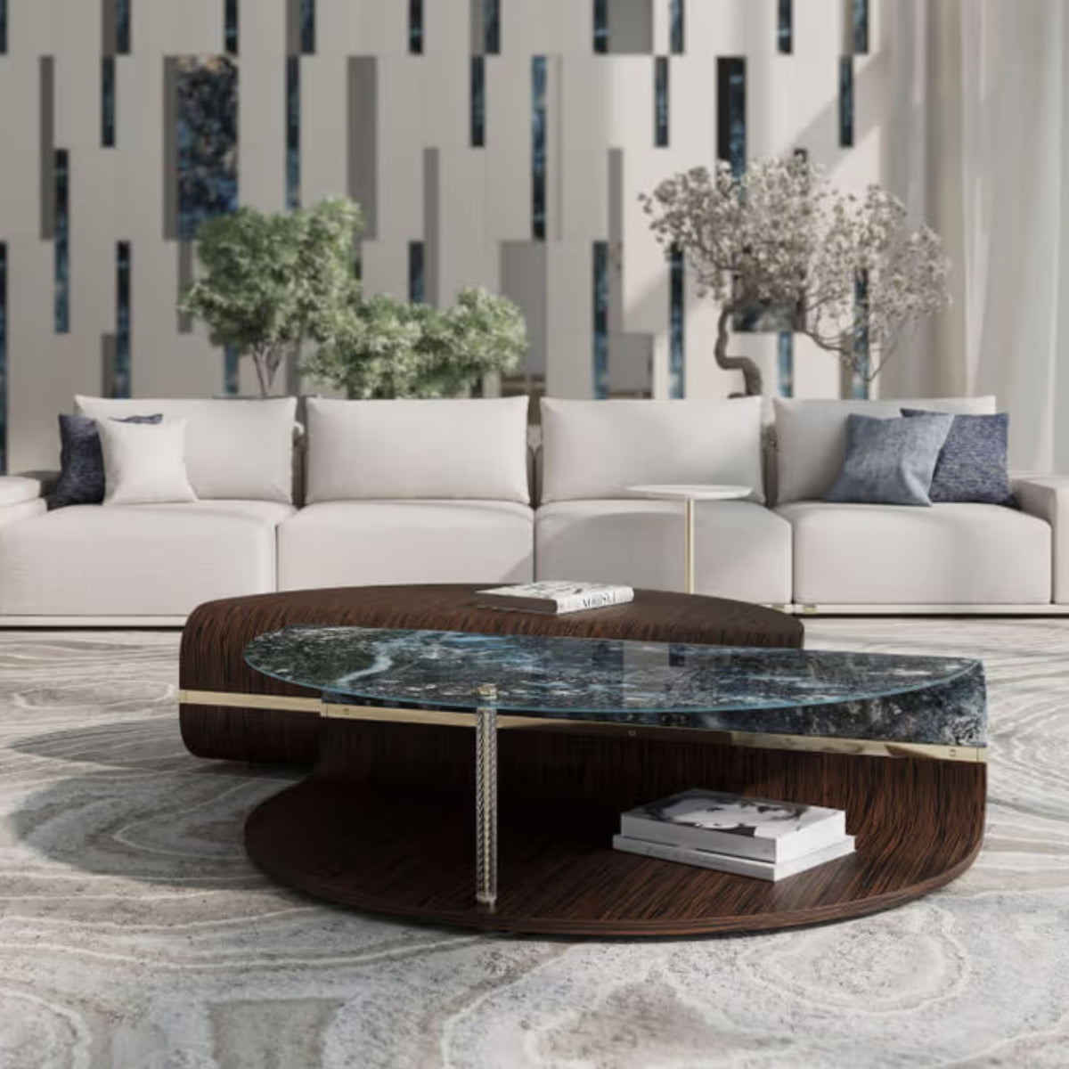 Table basse Mars de SICIS | Maison Territo