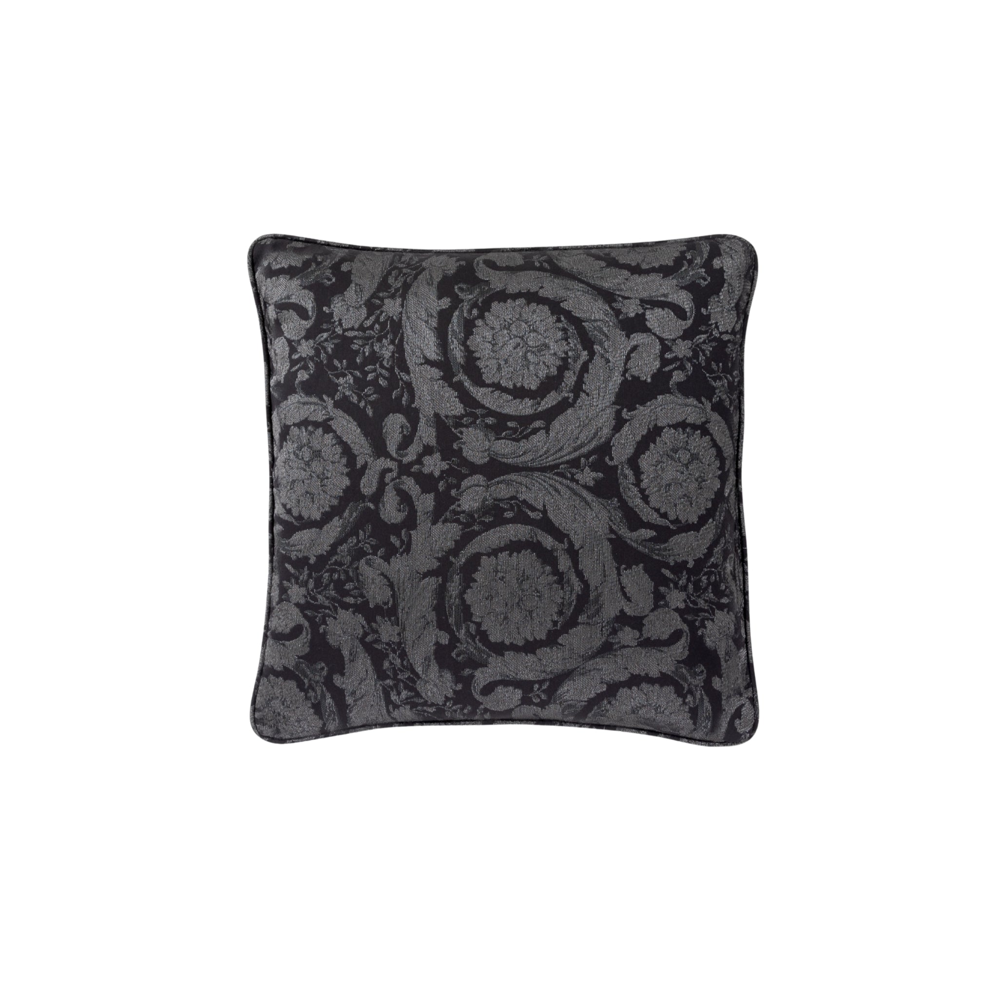 Coussin Barocco metal noir de Versace Home