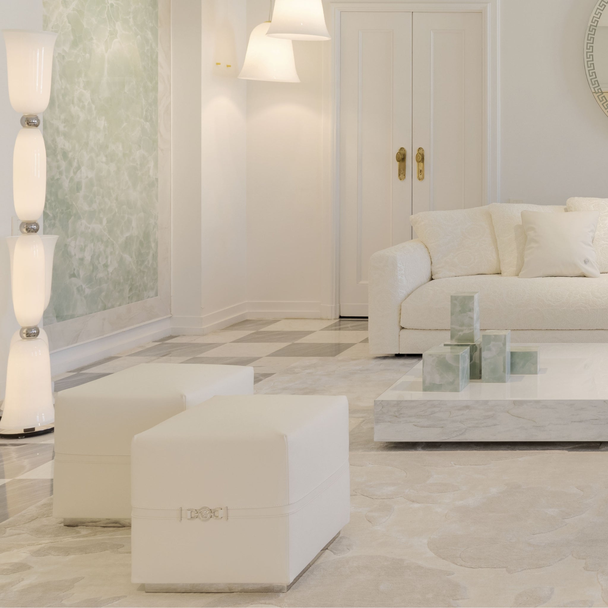 Ottoman Medusa '95 Versace Home