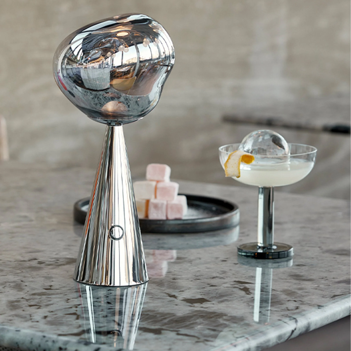 Lampe portable Melt Small – LED design rechargeable | Maison Territo