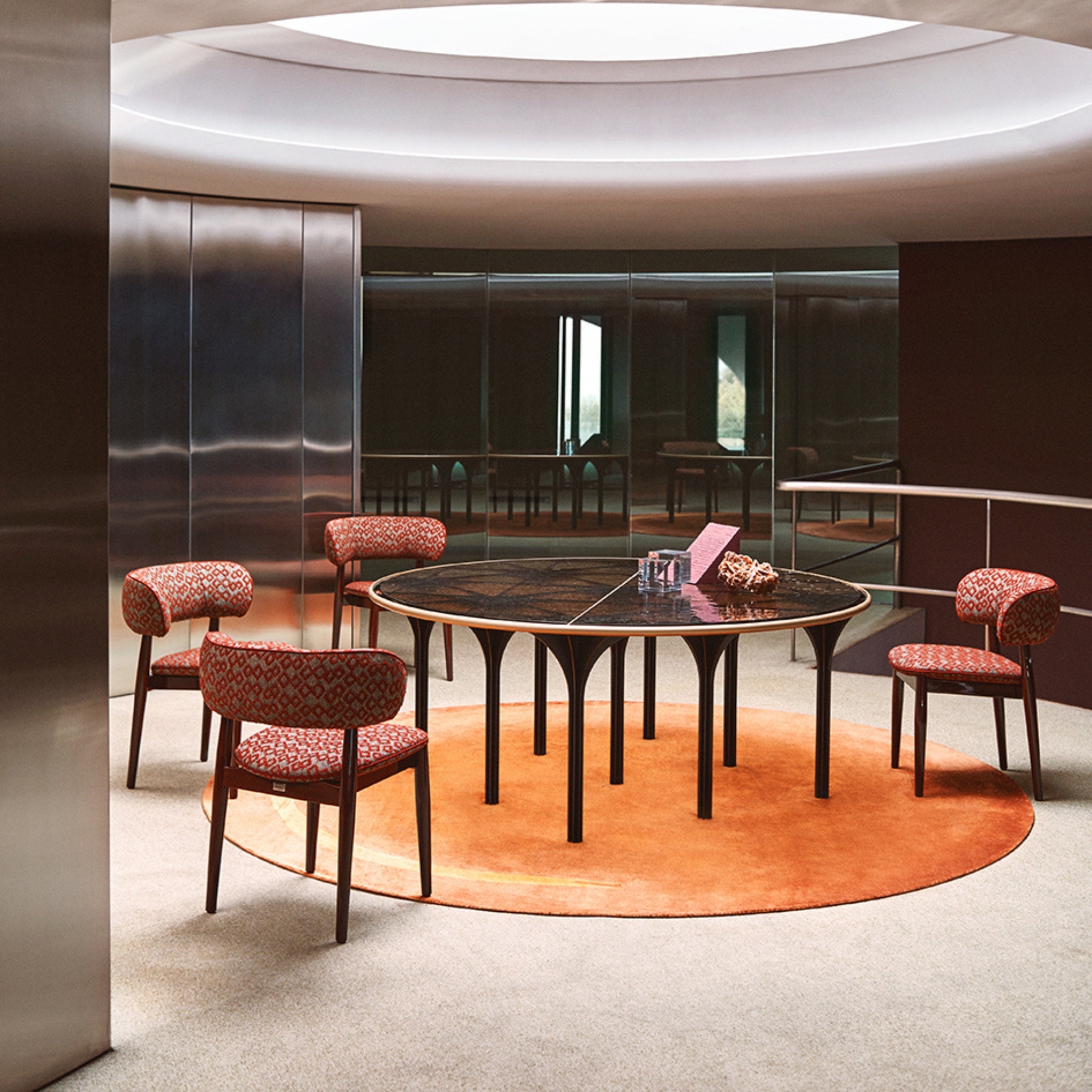 Table Metropolis de Fendi Casa