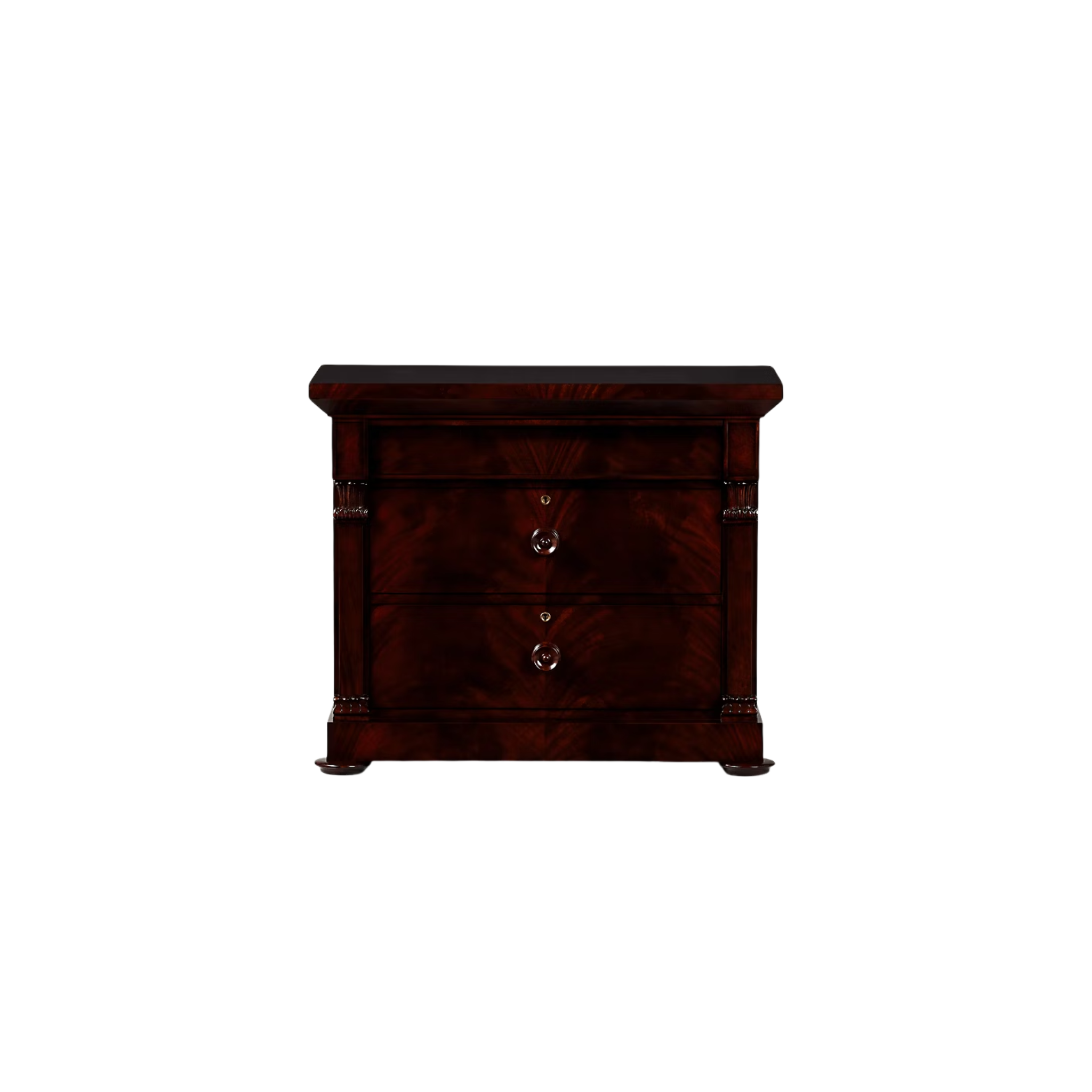 Table de chevet Milbank 3 tiroirs de Ralph Lauren