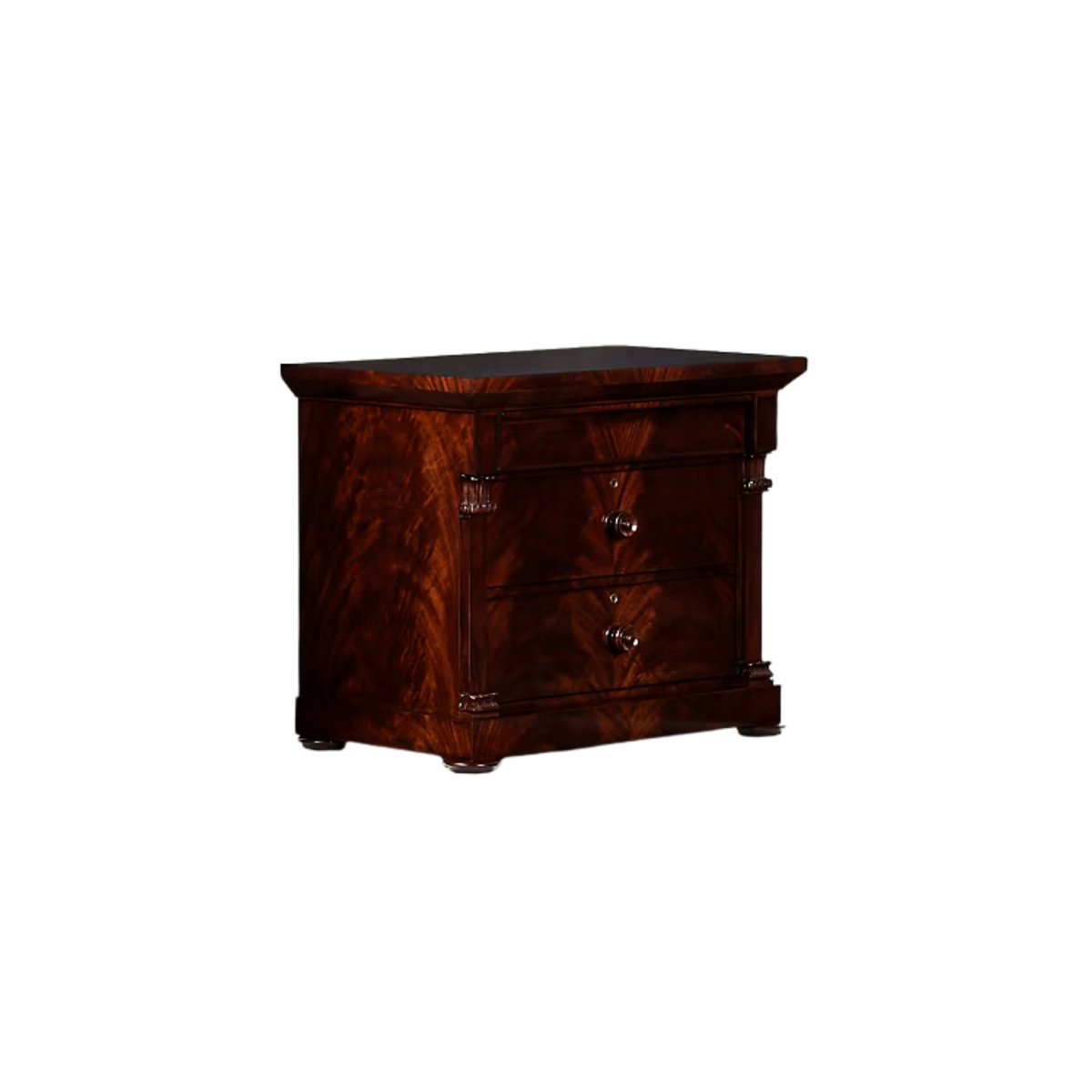 Table de chevet Milbank 3 tiroirs de Ralph Lauren