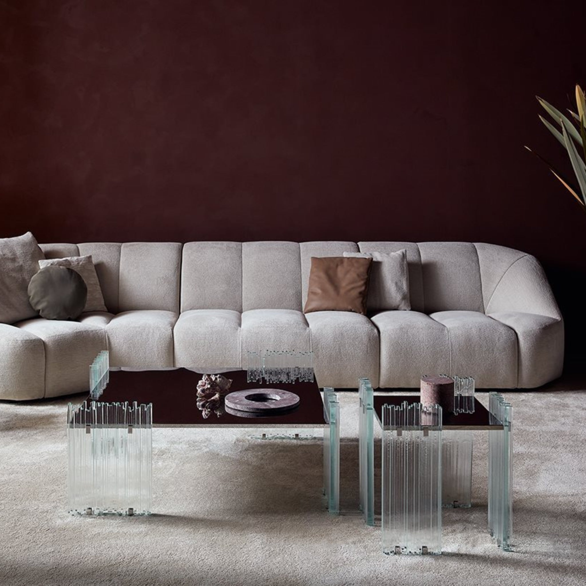 Table basse Mirage par Gallotti&Radice