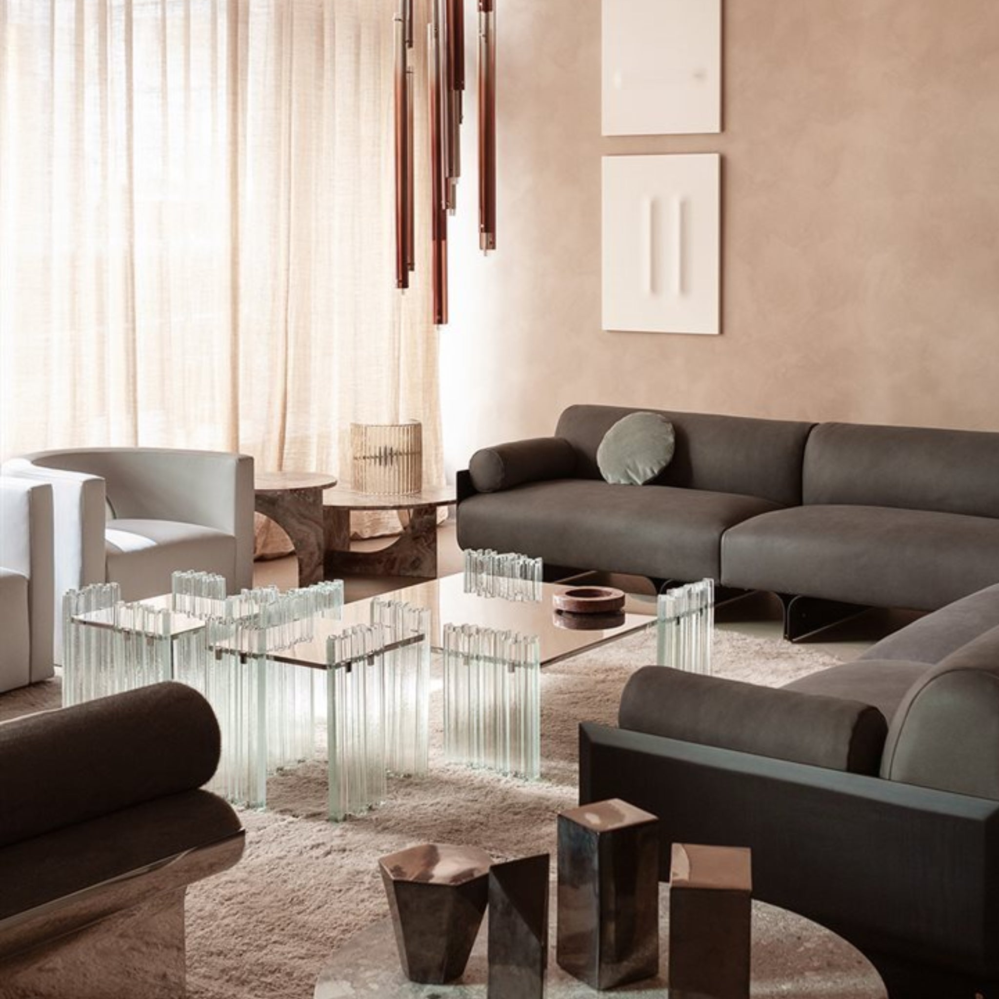 Table basse Mirage par Gallotti&Radice