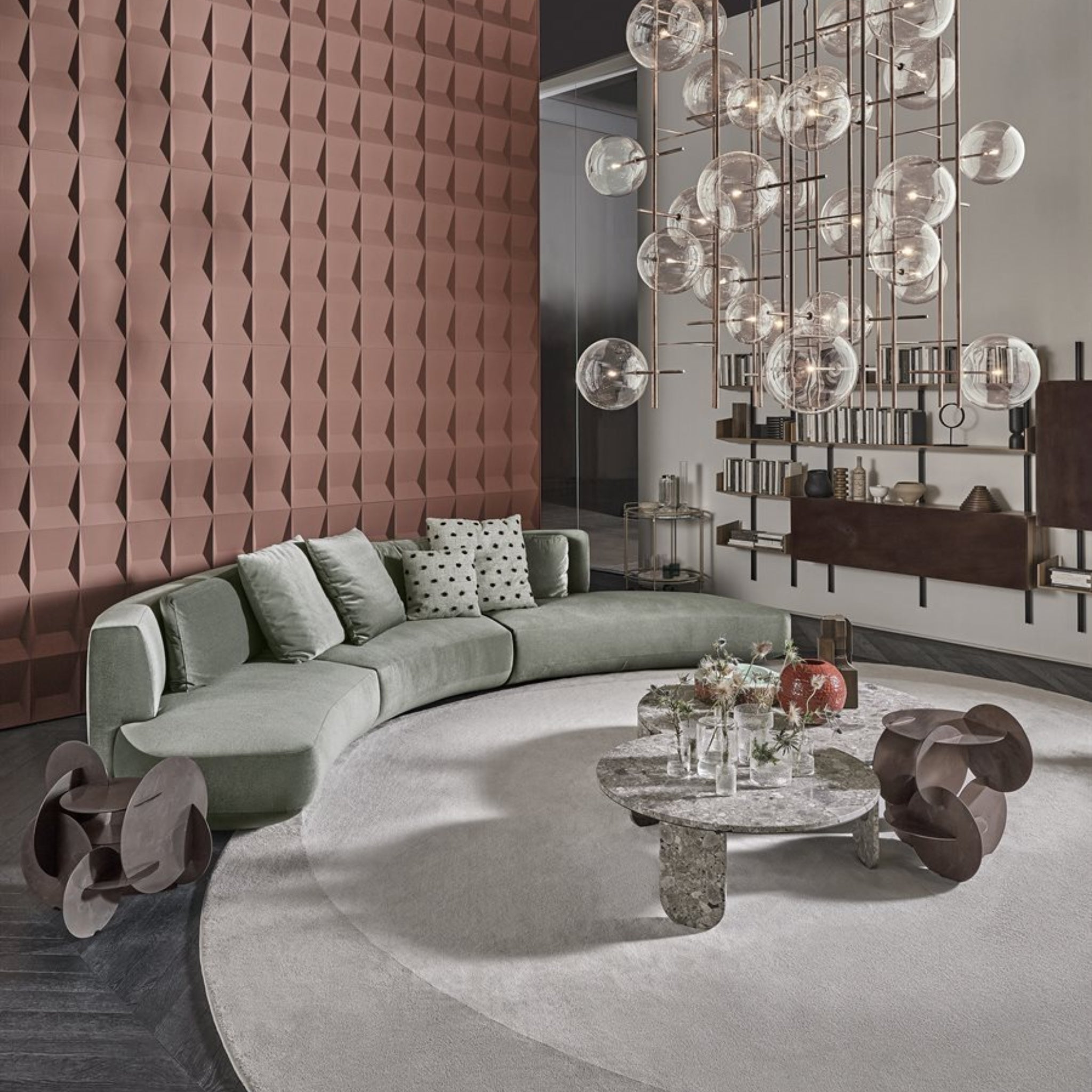 Table basse Monete par Gallotti&Radice