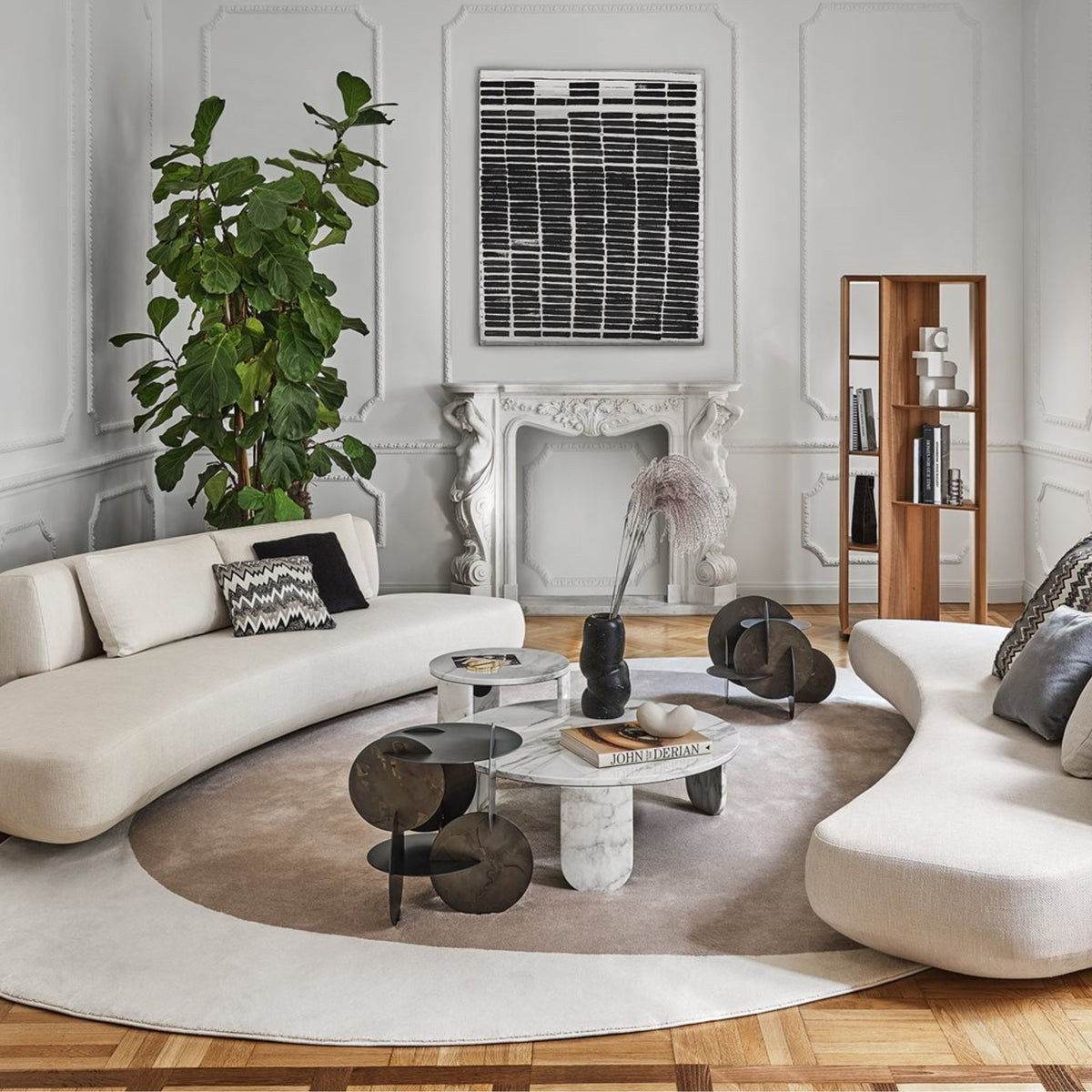 Table basse Monete par Gallotti&Radice