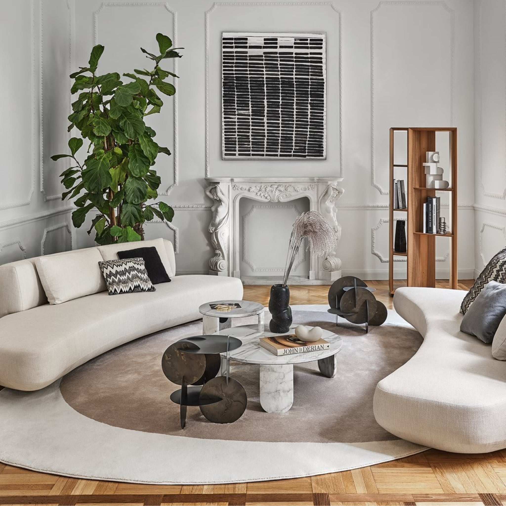 Table basse Monete par Gallotti&Radice