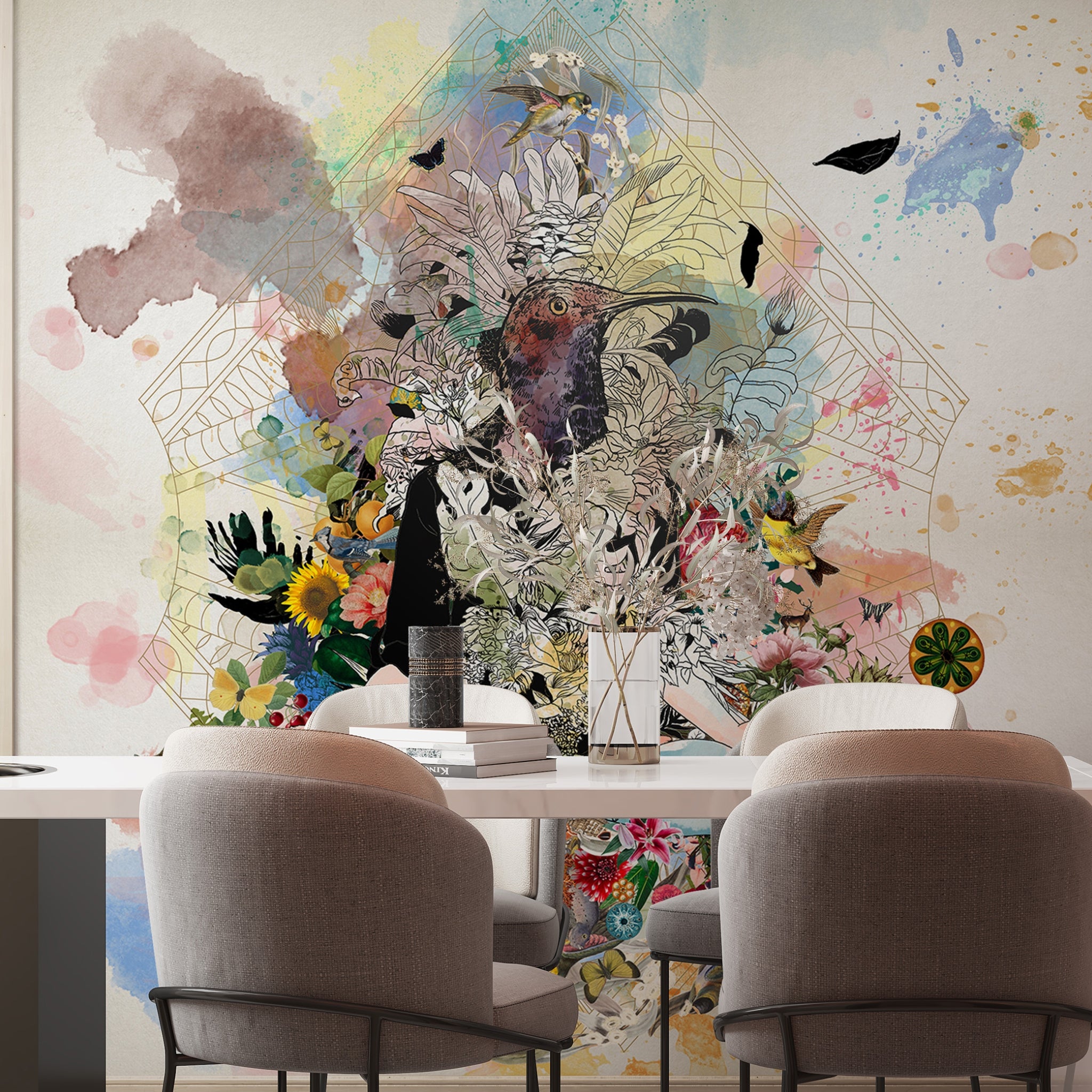 Papier peint Oiseau de jour de Nomad Design