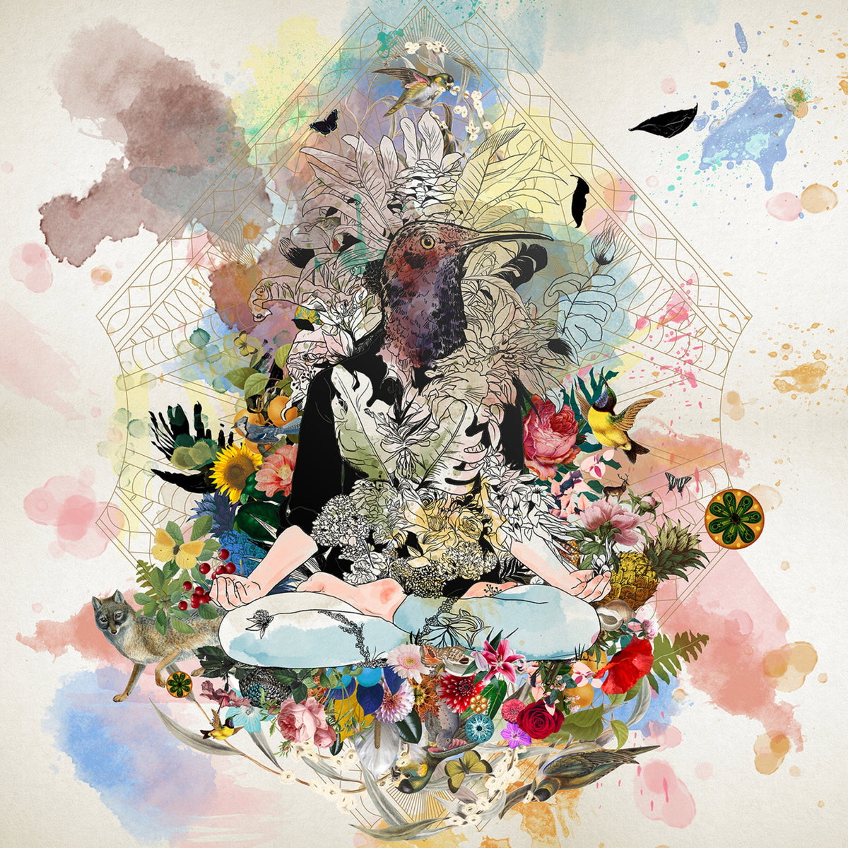 Papier peint Oiseau de Jour de Nomad Design | Maison Territo