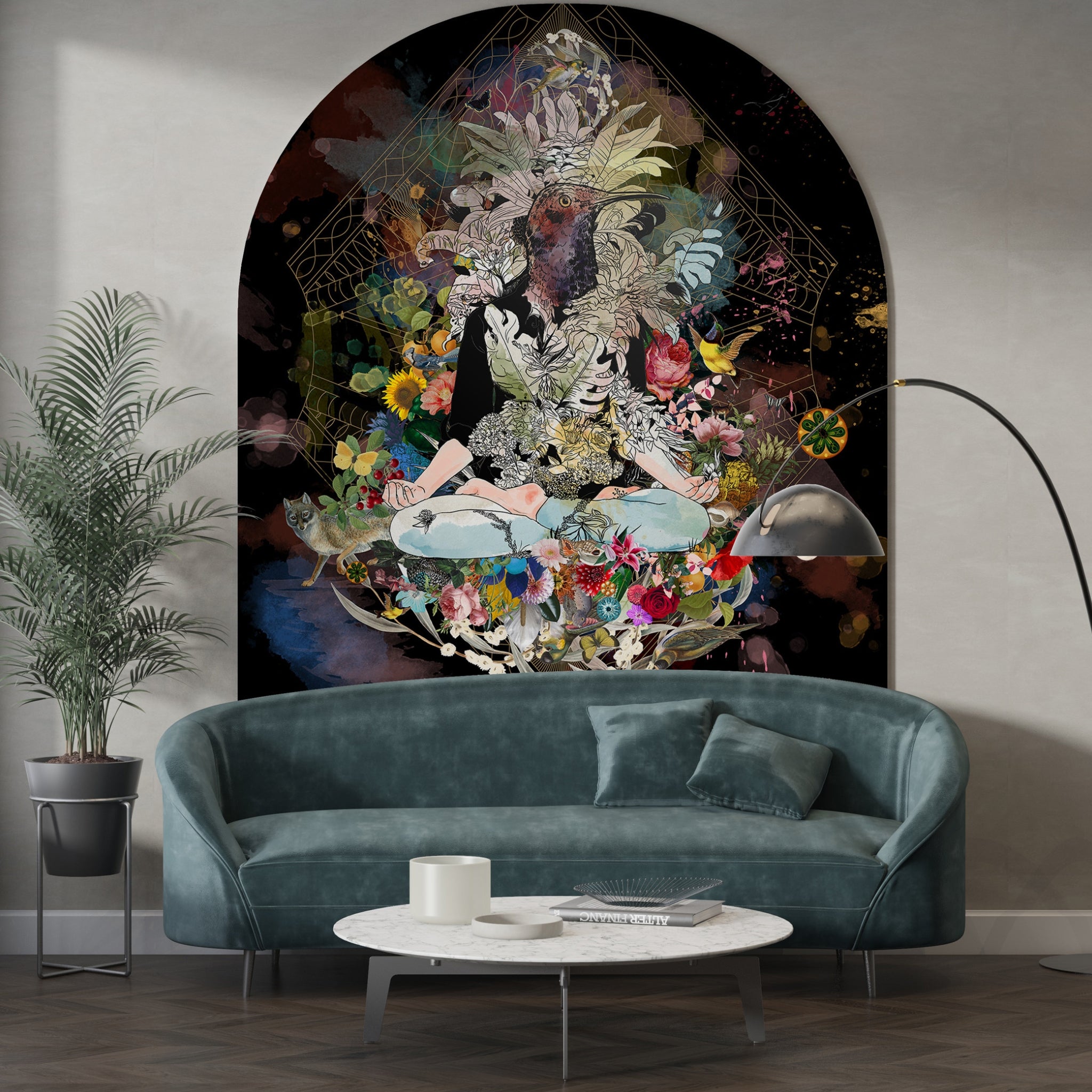 Papier peint Oiseau de nuit de Nomad Design