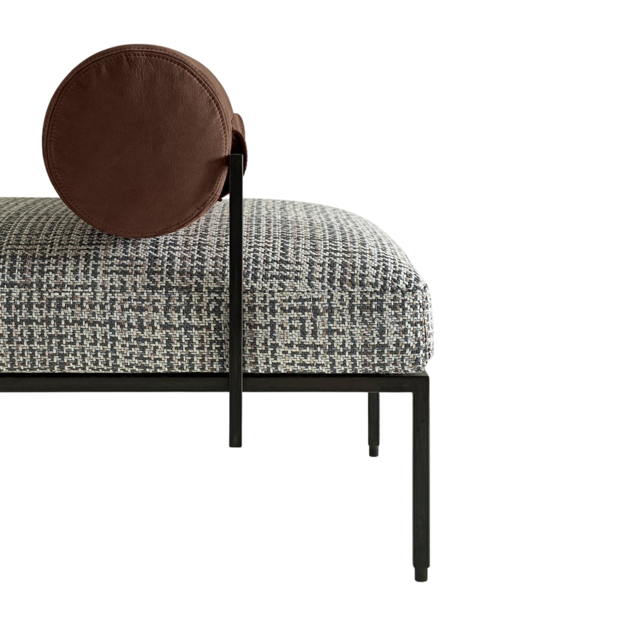 Oly Bench and Pouffe by Gallotti&Radice