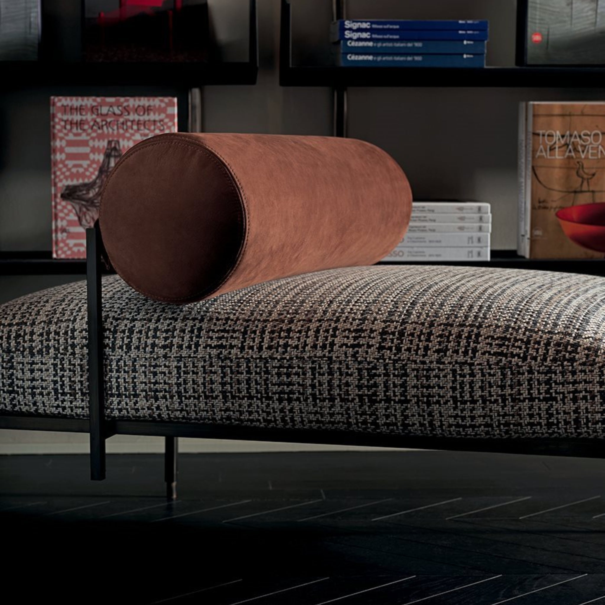 Oly Bench and Pouffe by Gallotti&Radice
