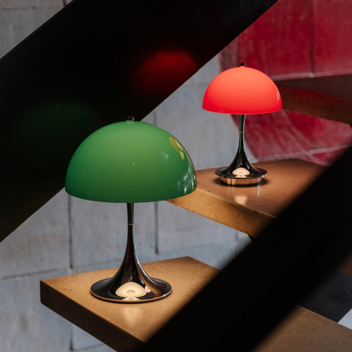 Panthella lamp The Originals opal verte de Louis Poulsen