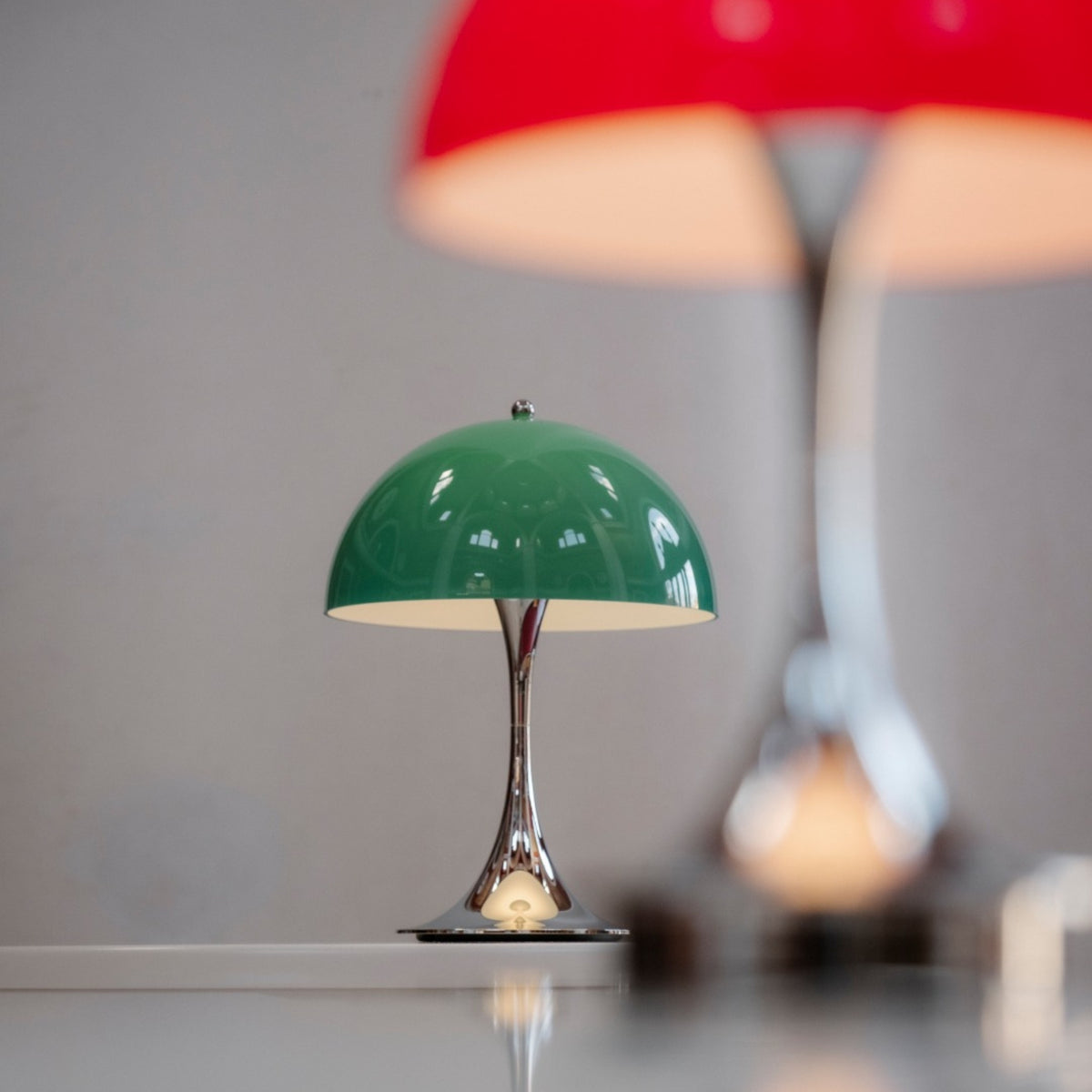 Panthella lamp The Originals opal verte de Louis Poulsen