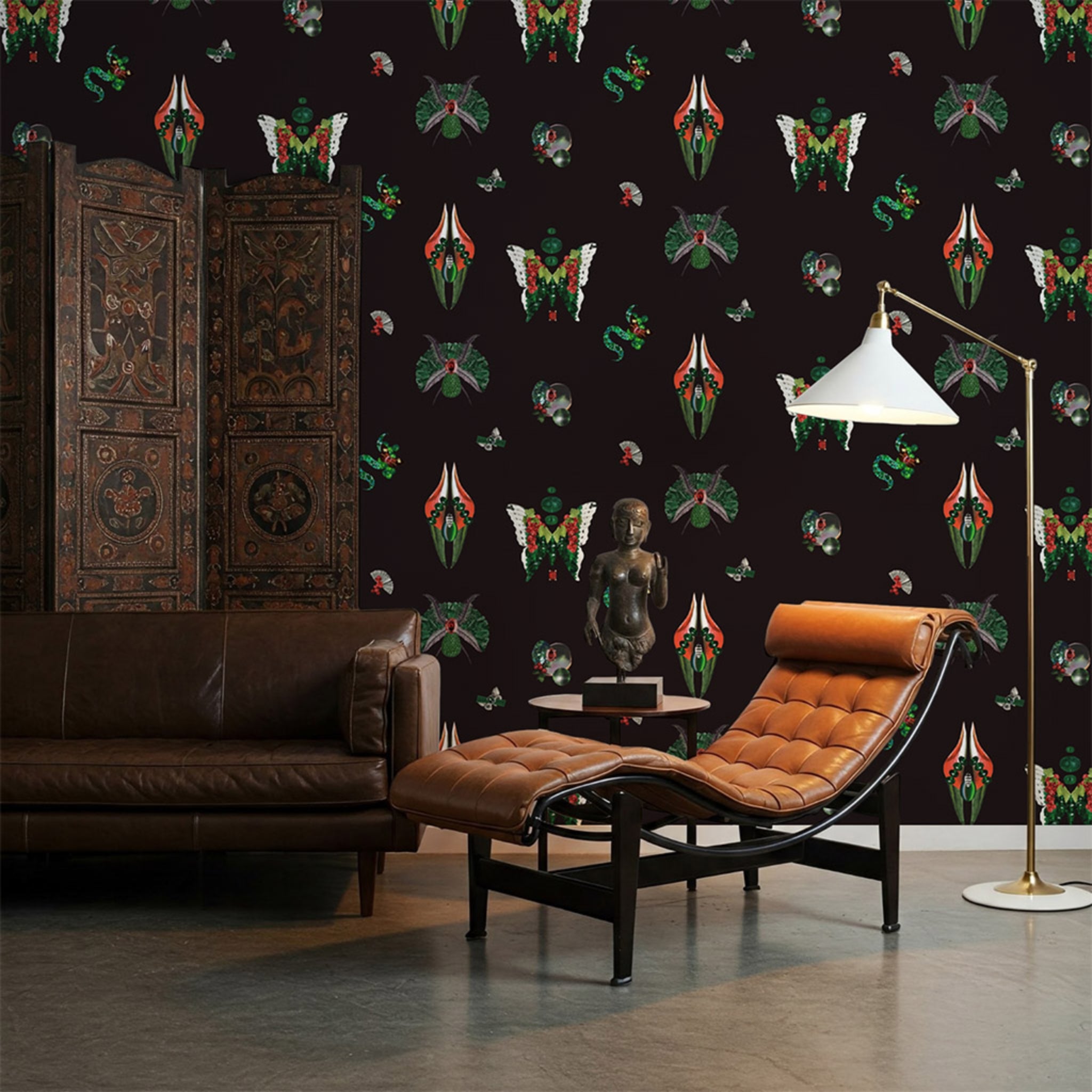 Papier peint Jewelry Bugs Onyx de Mavoix