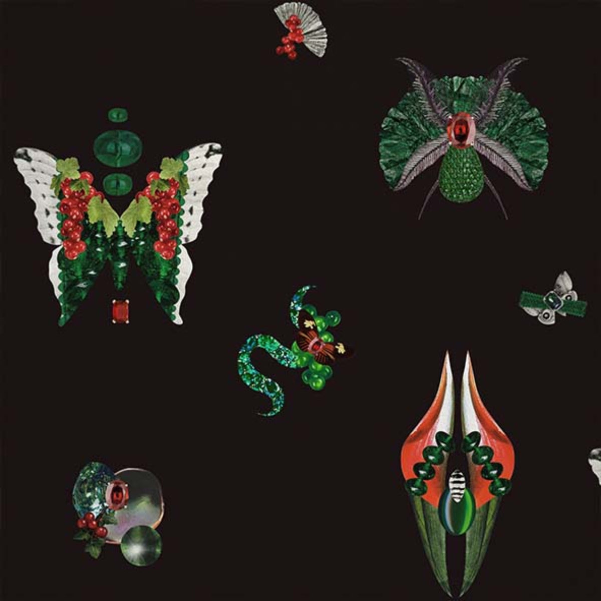 Papier peint Jewelry Bugs Onyx de Mavoix