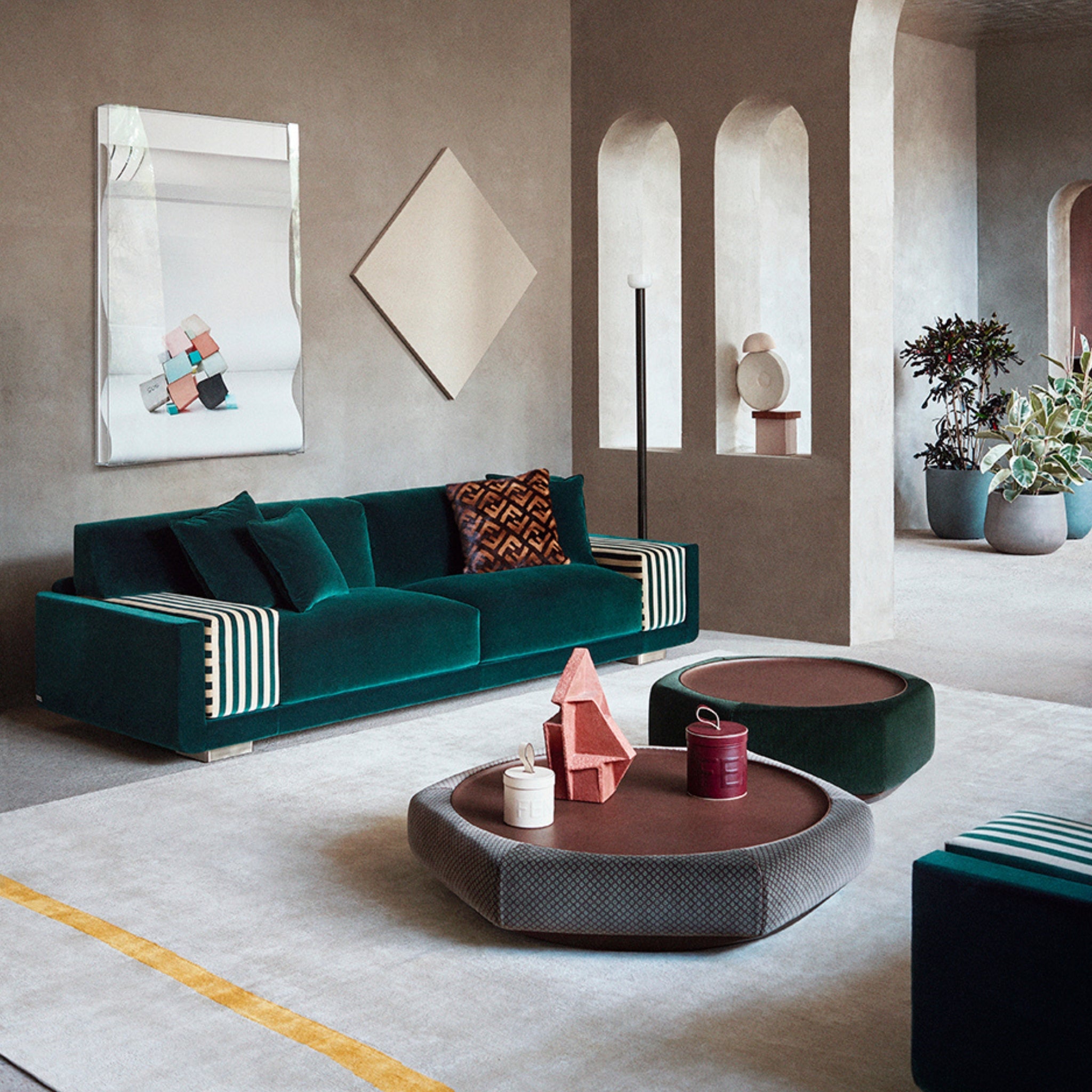 Parsifal sofa by Fendi Casa | Maison Territo