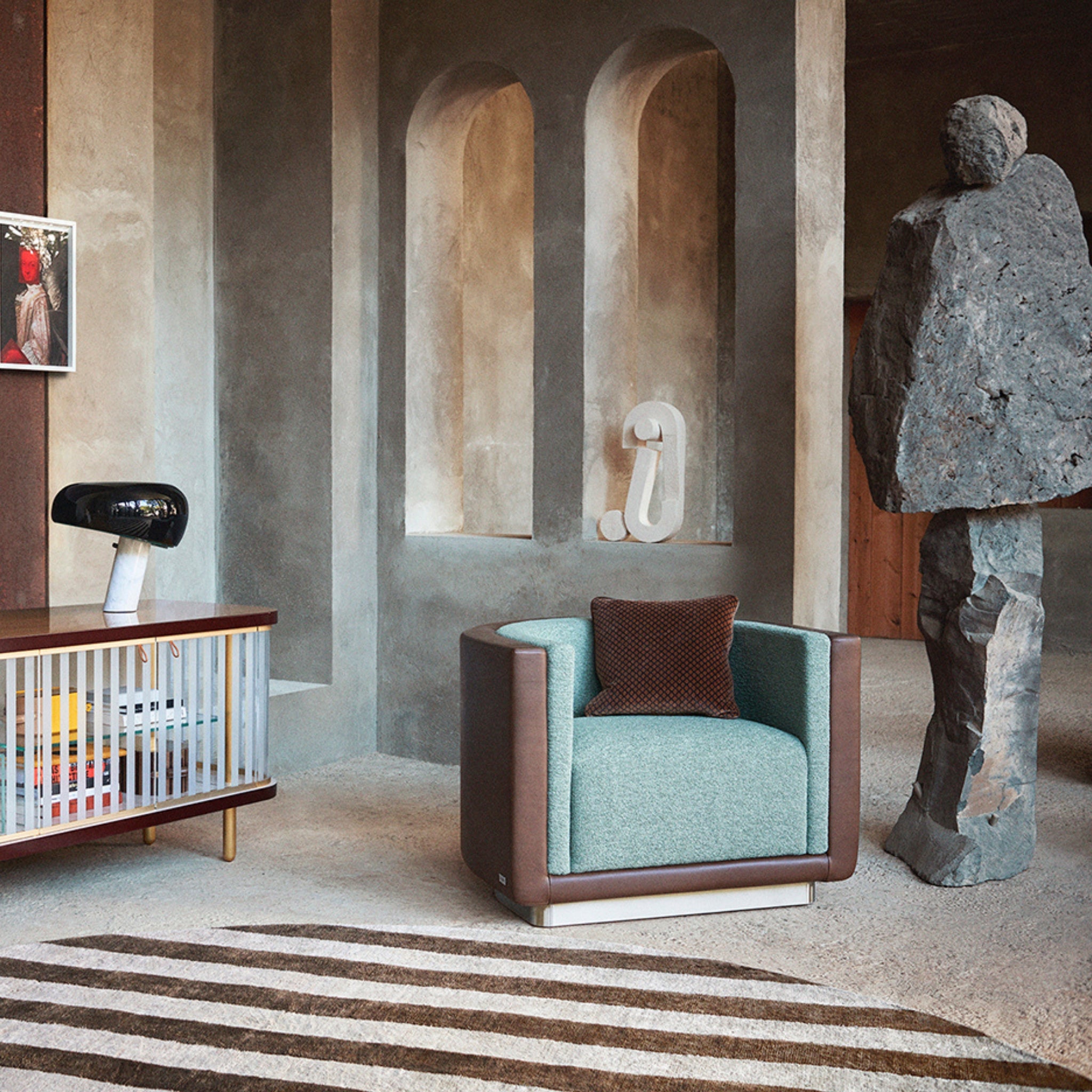 Fauteuil Parsifal de Fendi Casa