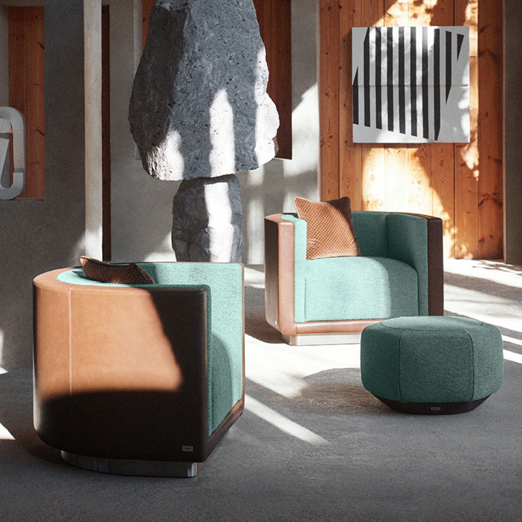 Fauteuil Parsifal de Fendi Casa