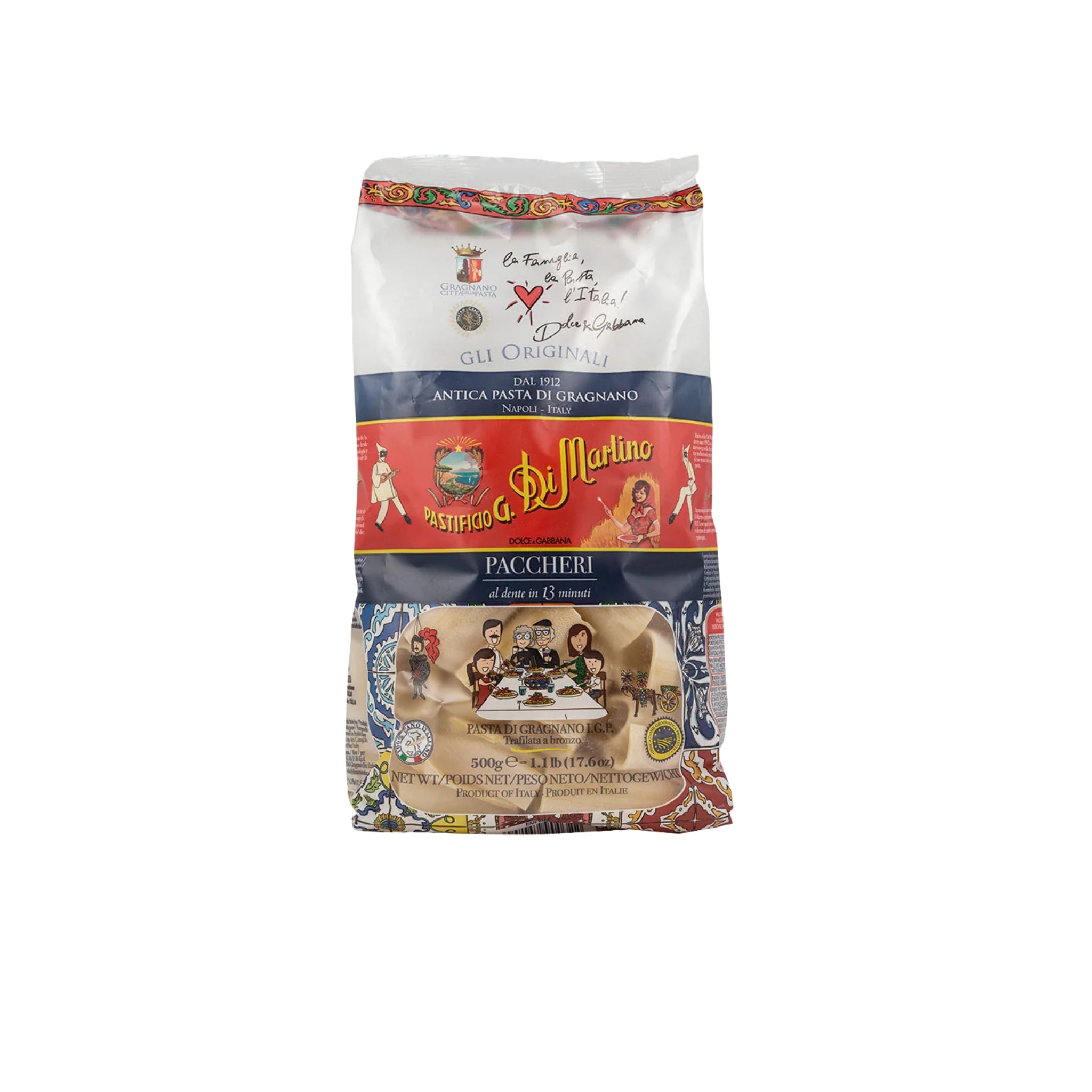 Pâtes Paccheri de Dolce & Gabbana x Di Martino