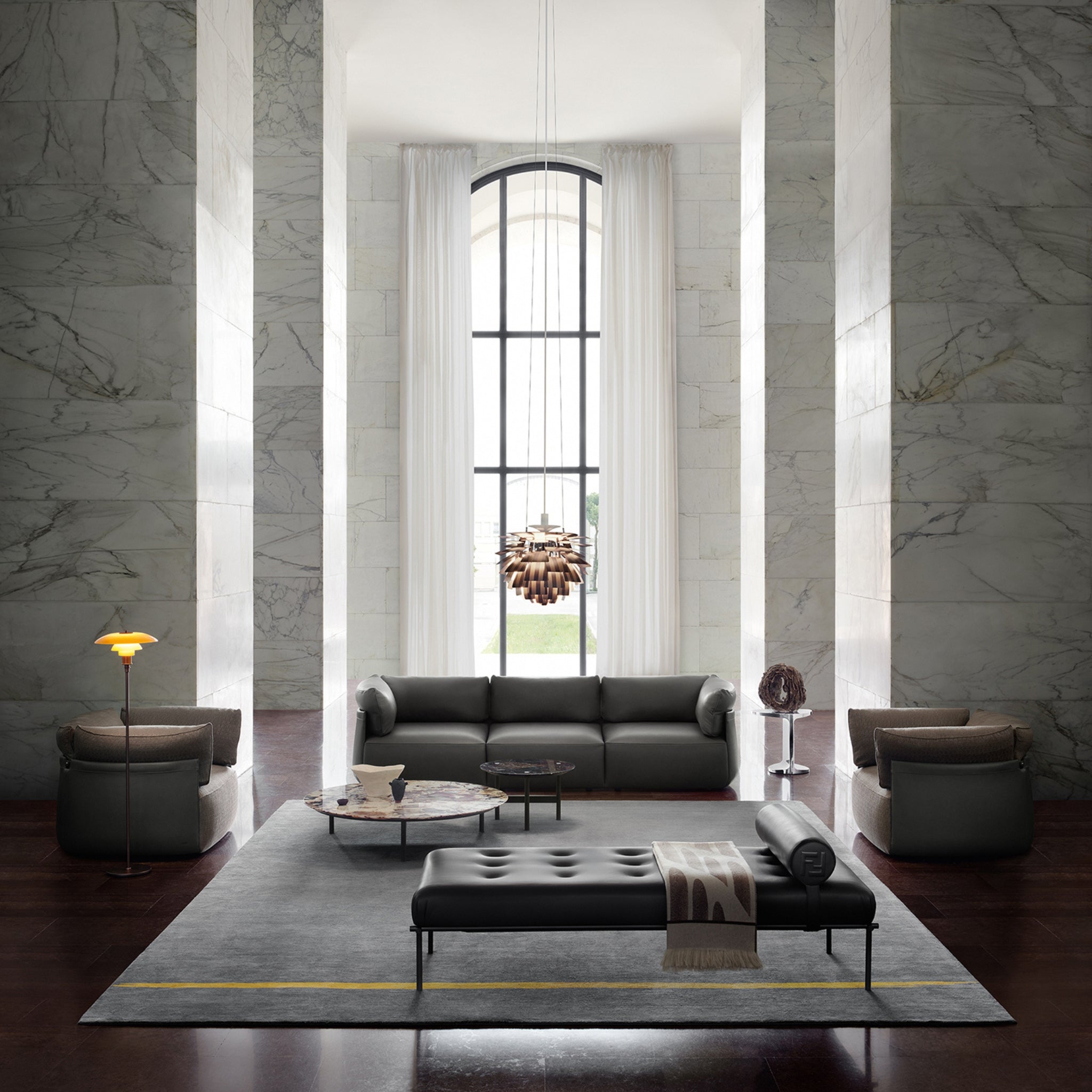 Fauteuil Peekasit de Fendi Casa