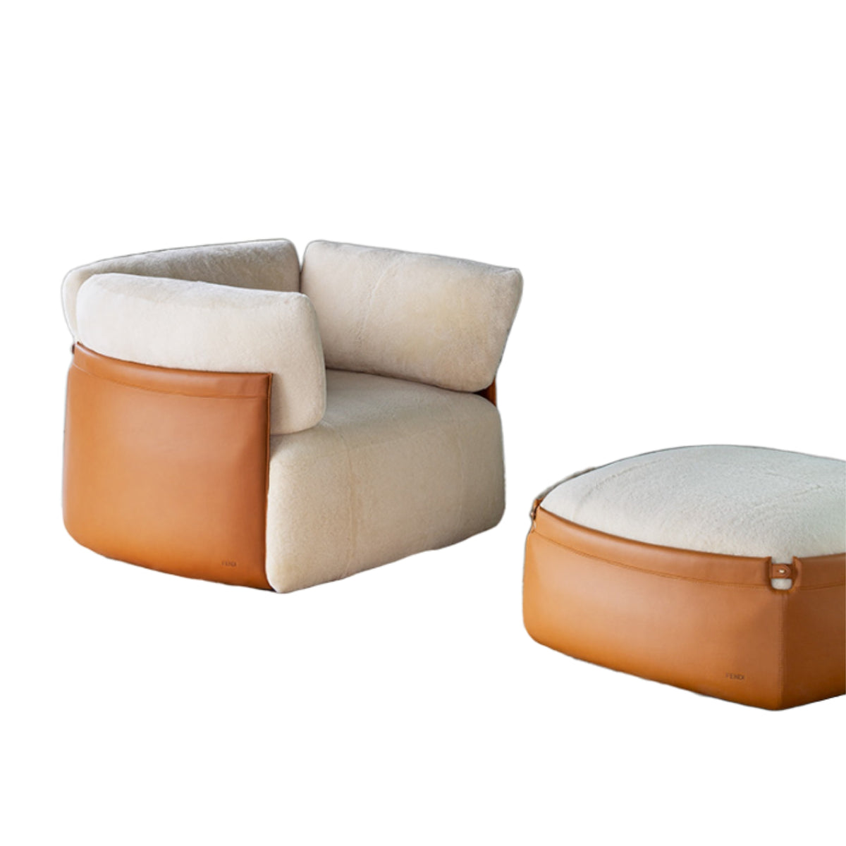 Fauteuil Peekasit de Fendi Casa