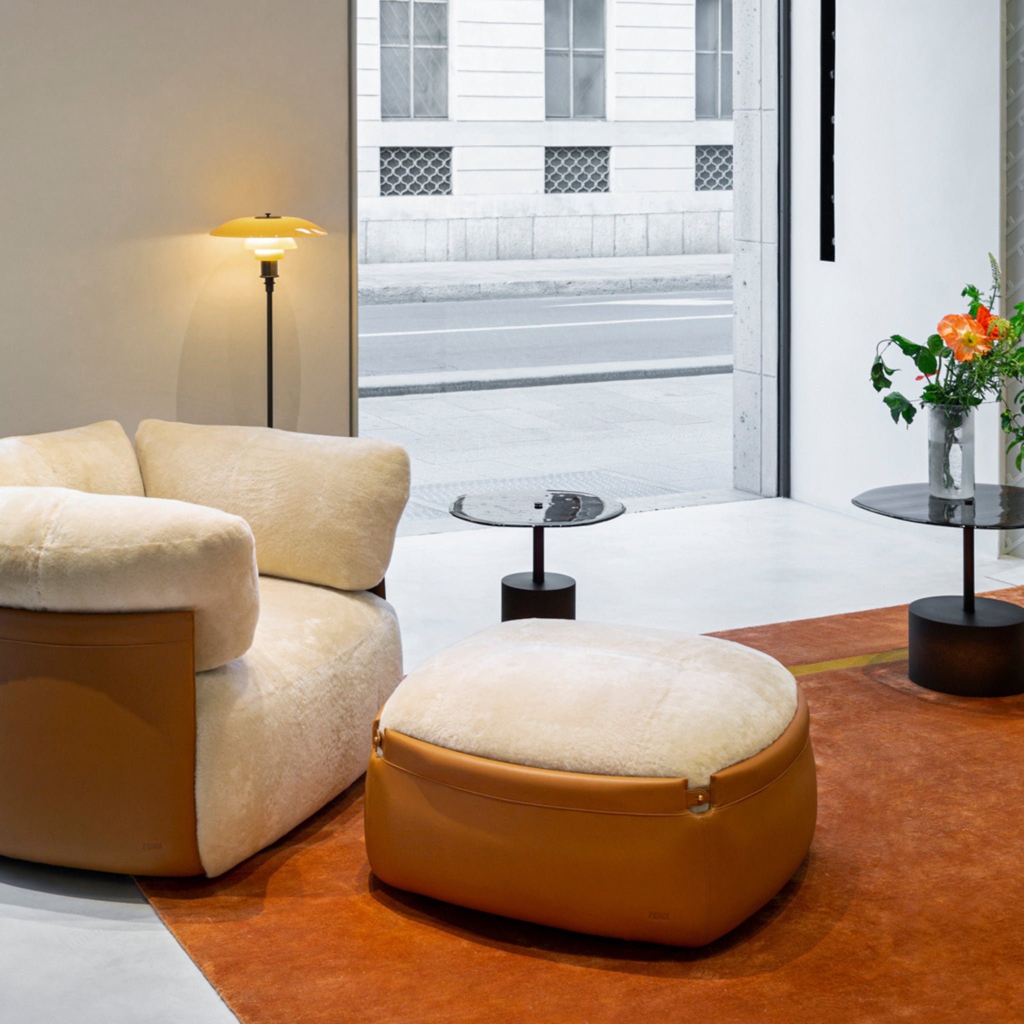 Fauteuil Peekasit de Fendi Casa