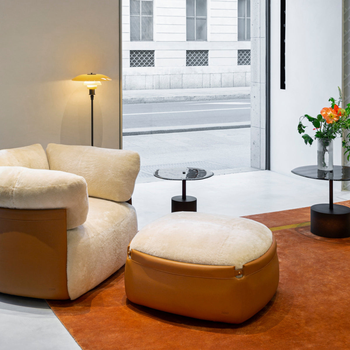 Fauteuil Peekasit de Fendi Casa